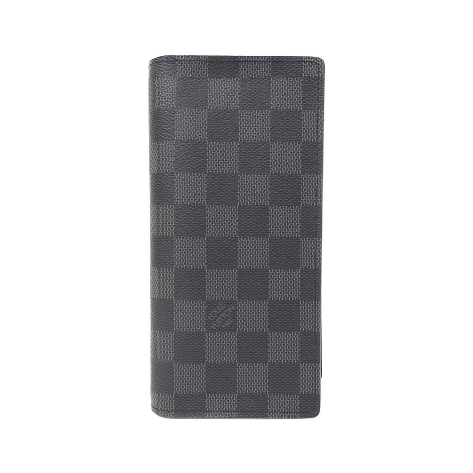 Canvas Long Wallet Coated Louis Vuitton Bi Fold: Canvas Long Wallet Coated Louis Vuitton Bi Fold Canvas Long Wallet Coated Louis Vuitton Bi Fold features a Graphite color and a compact size of 19cm x 10cm x 2cm, making it a practical and stylish