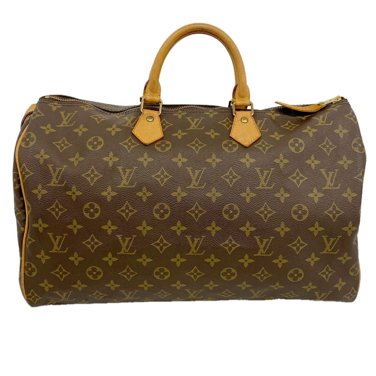 Handbag Louis Vuitton: Handbag Louis Vuitton Brown Louis Vuitton handbag with dimensions 25cm x 40cm x 19cm, designed for women, featuring a classic style and timeless design. The bag's signature monogram pattern adds a