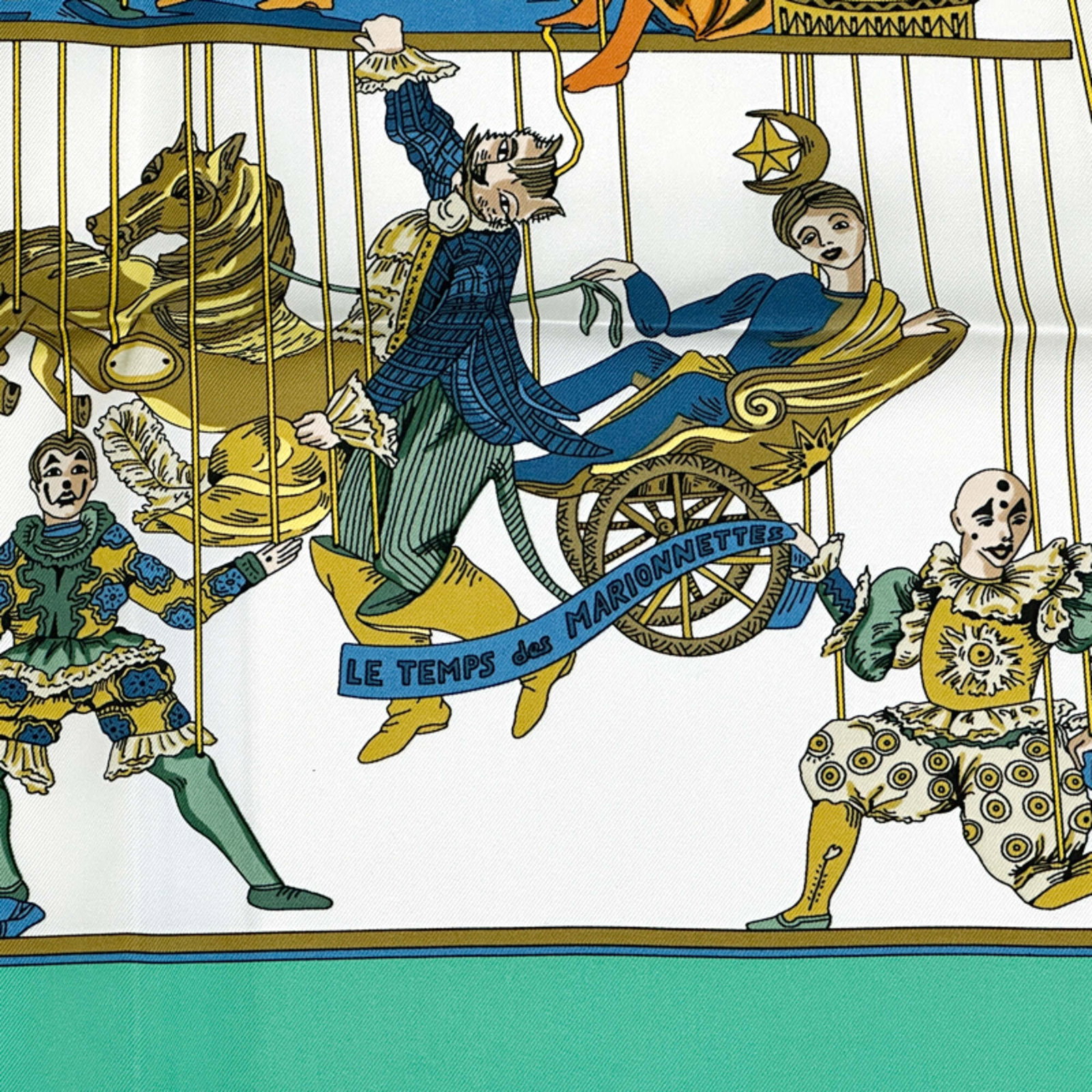 Silk Hermes Scarf - 3
