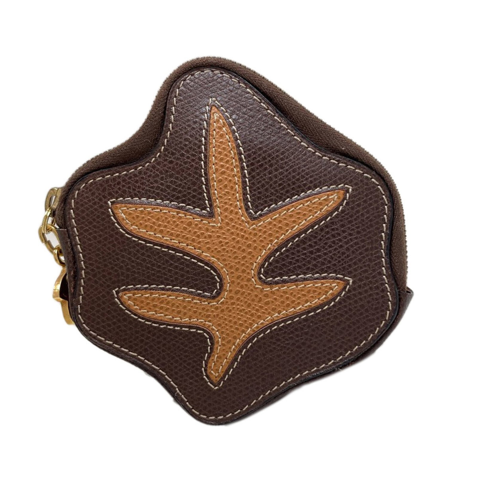 Celine Coin Purse/ Coin Case Leather: Celine Coin Purse/ Coin Case Leather Brown Celine Leather Coin Purse/ Coin Case. Made from high-quality leather, this compact coin purse measures 11cm x 10cm x 1.5cm and features a classic design.