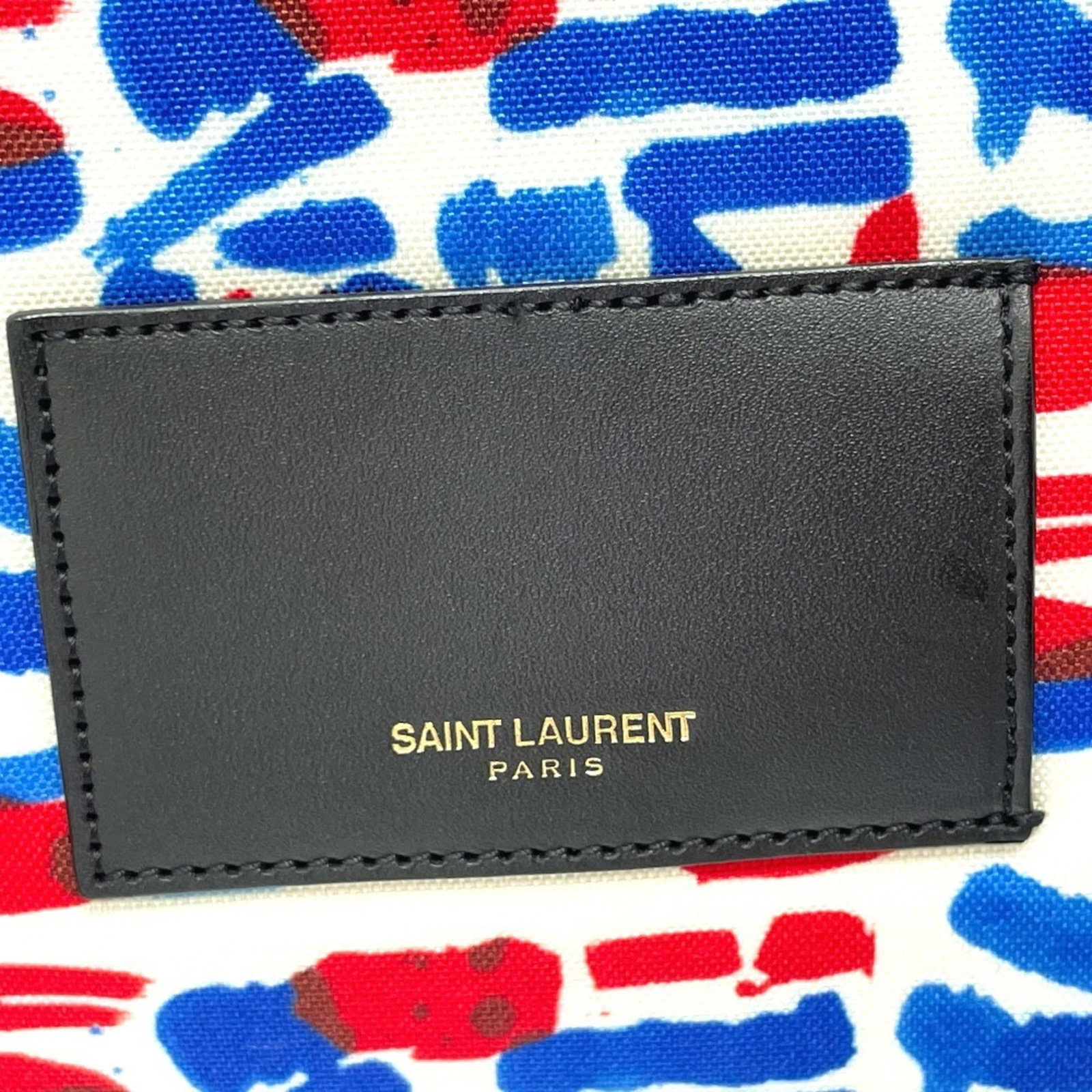 Laurent Leather Backpack Canvas - 7