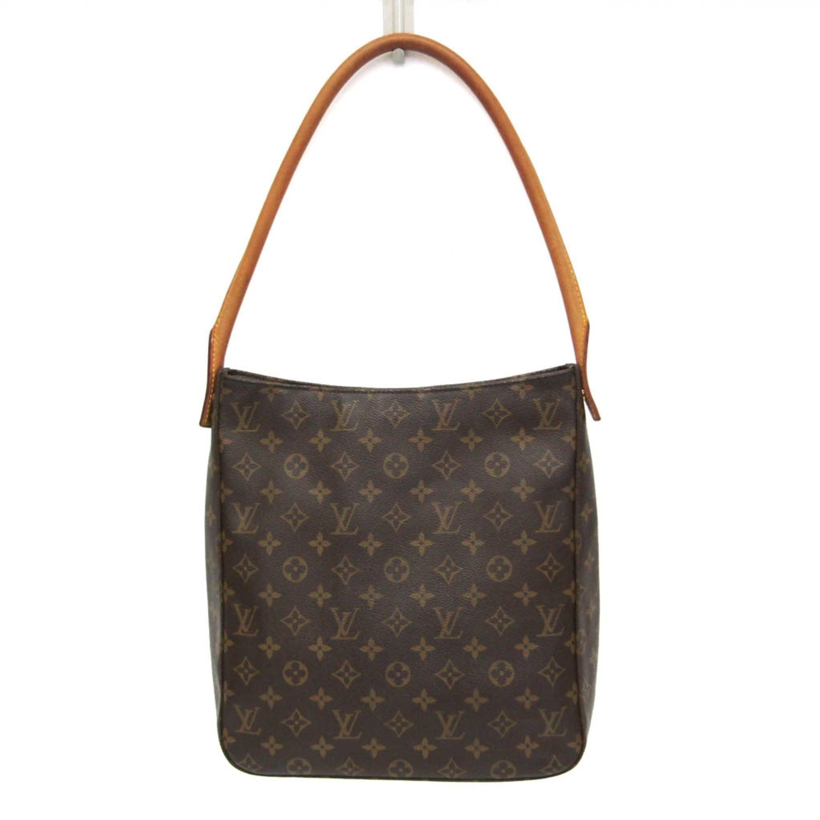 Shoulder Bag Monogram Louis Vuitton: Shoulder Bag Monogram Louis Vuitton The Louis Vuitton Monogram Looping GM shoulder bag boasts a classic design with a timeless monogram pattern, crafted from high-quality brown materials. This stylish