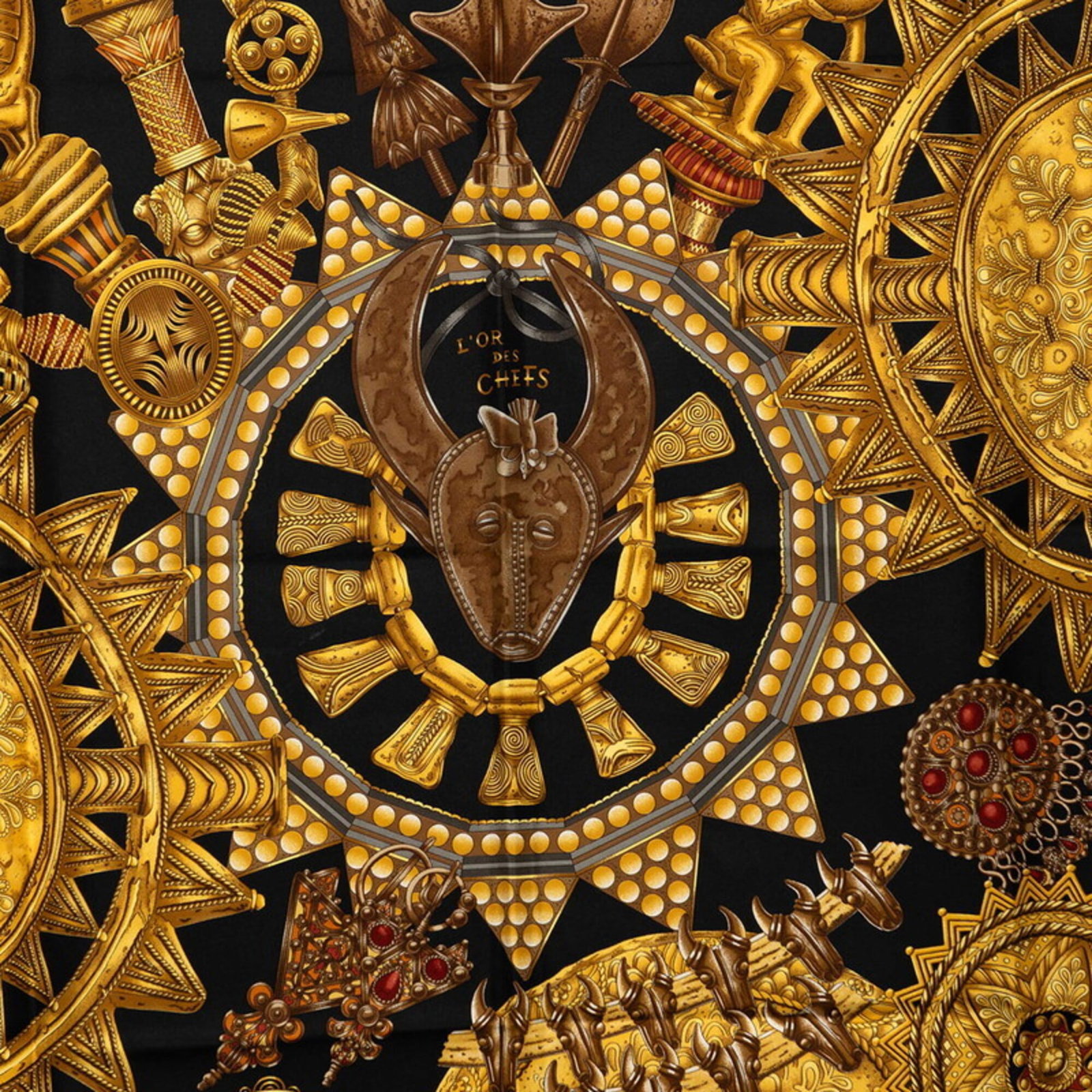Silk Hermes Scarf - 3