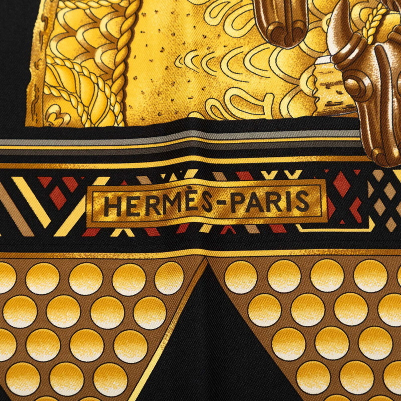Silk Hermes Scarf - 5