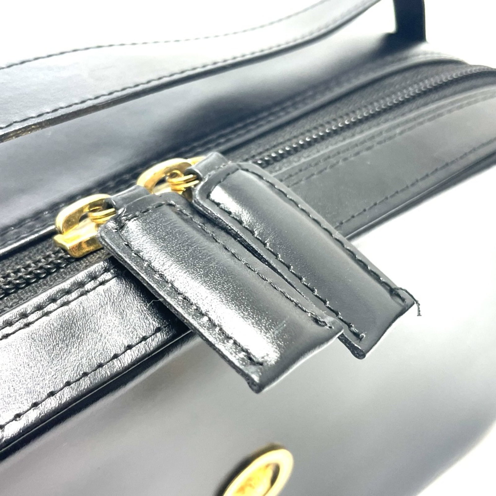 Handbag Versace Leather - 5