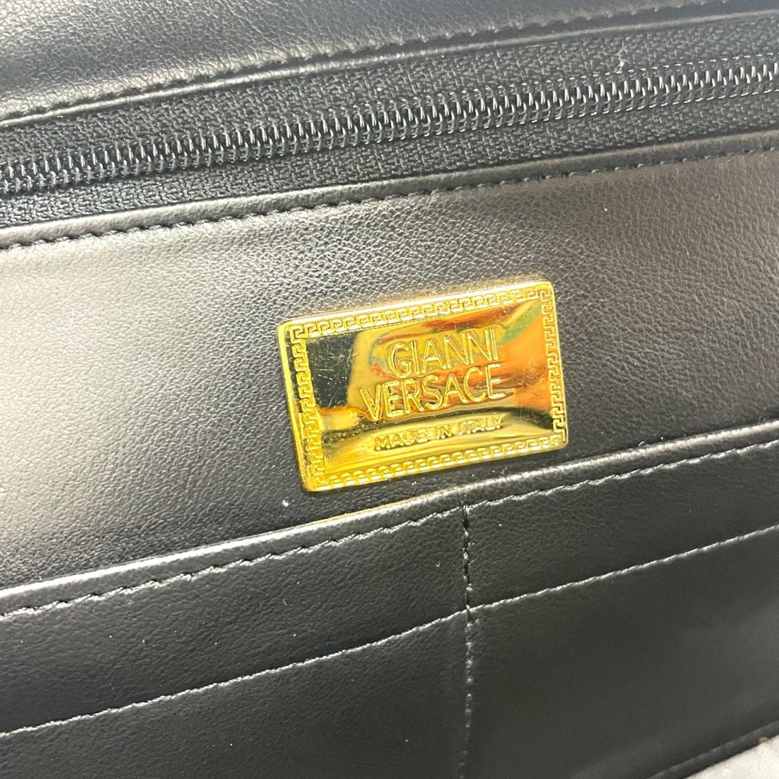 Handbag Versace Leather - 7