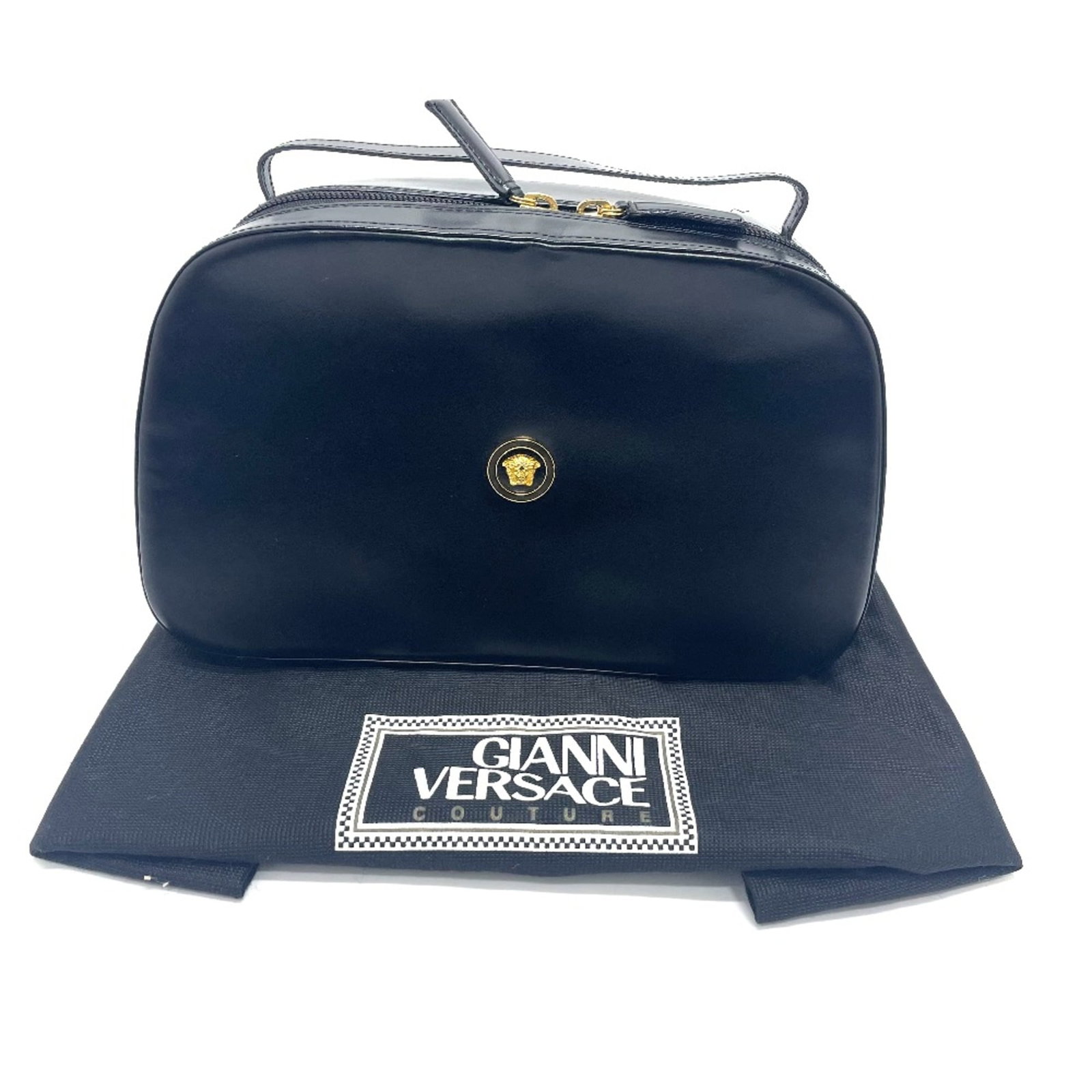 Handbag Versace Leather - 8