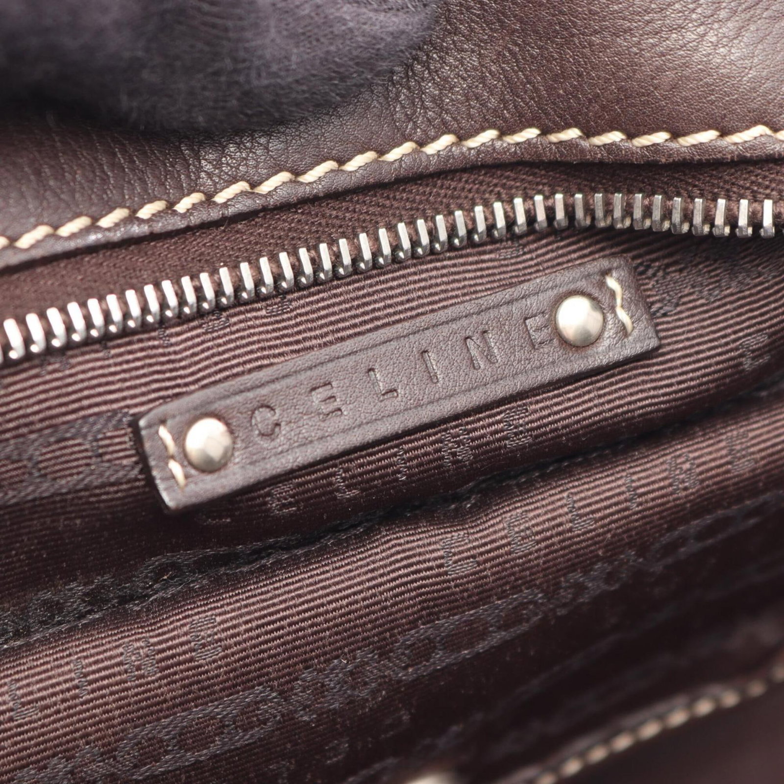 Celine Handbag Leather - 4