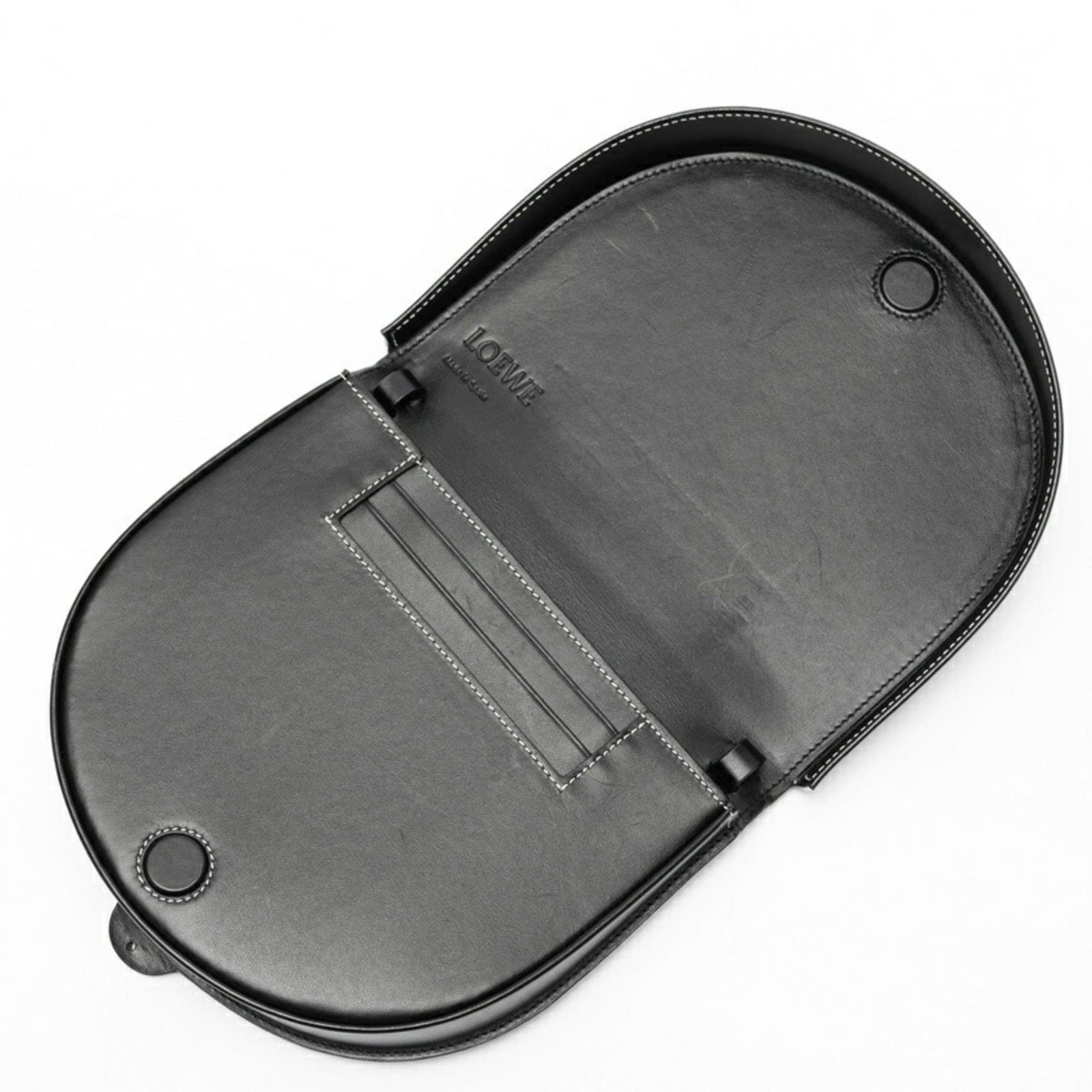 Loewe Leather Pouch Bag - 6
