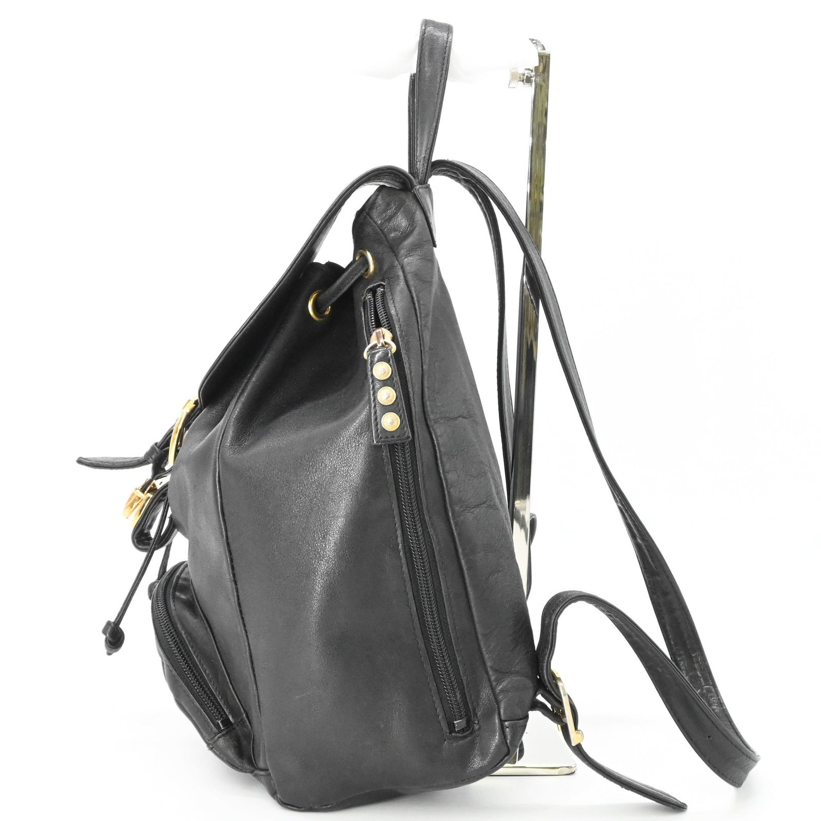 Backpack Leather Versace - 4
