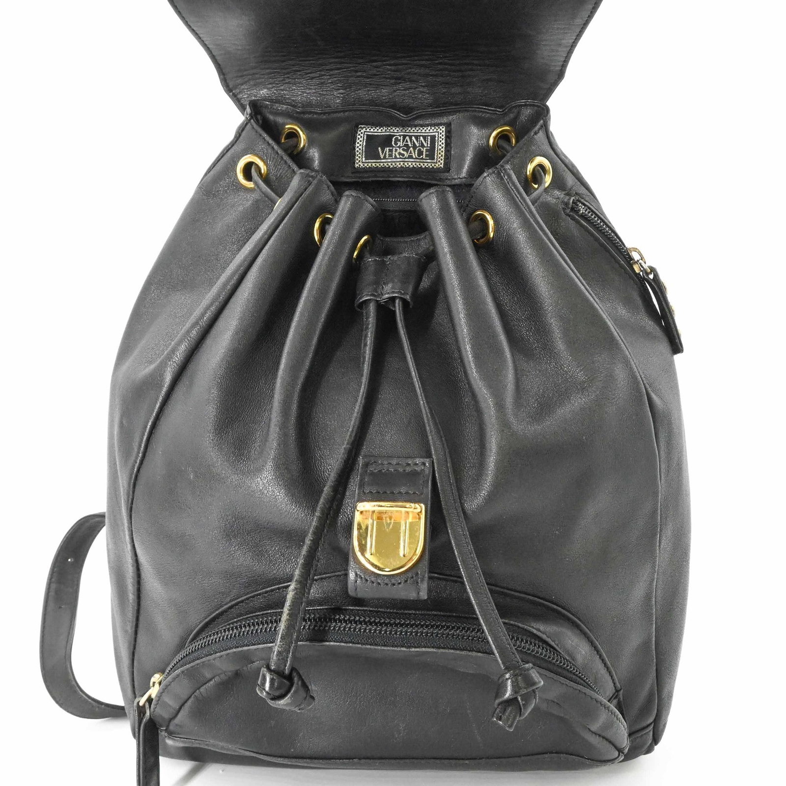 Backpack Leather Versace - 6