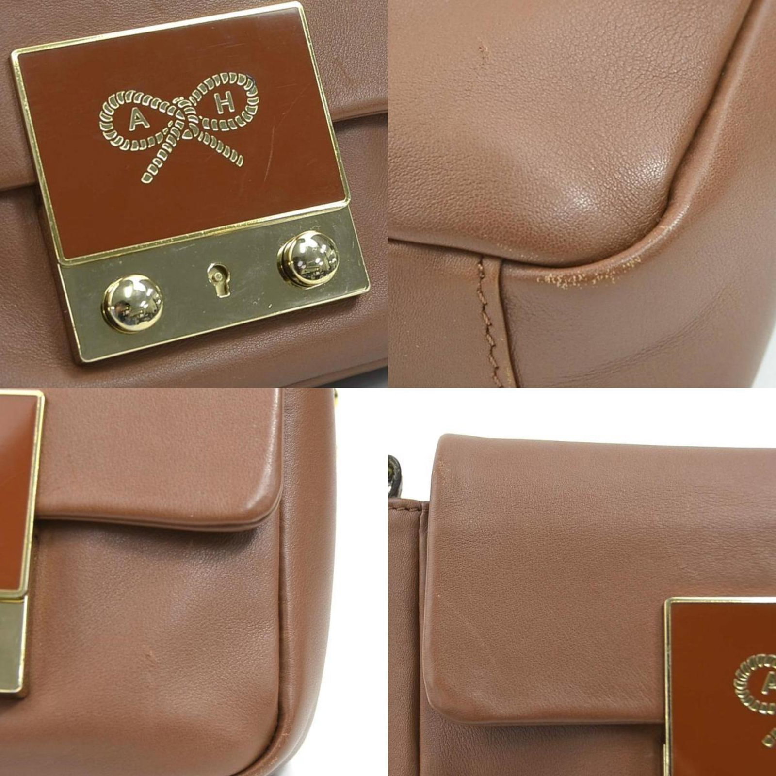 Hindmarch Leather Shoulder Bag - 4