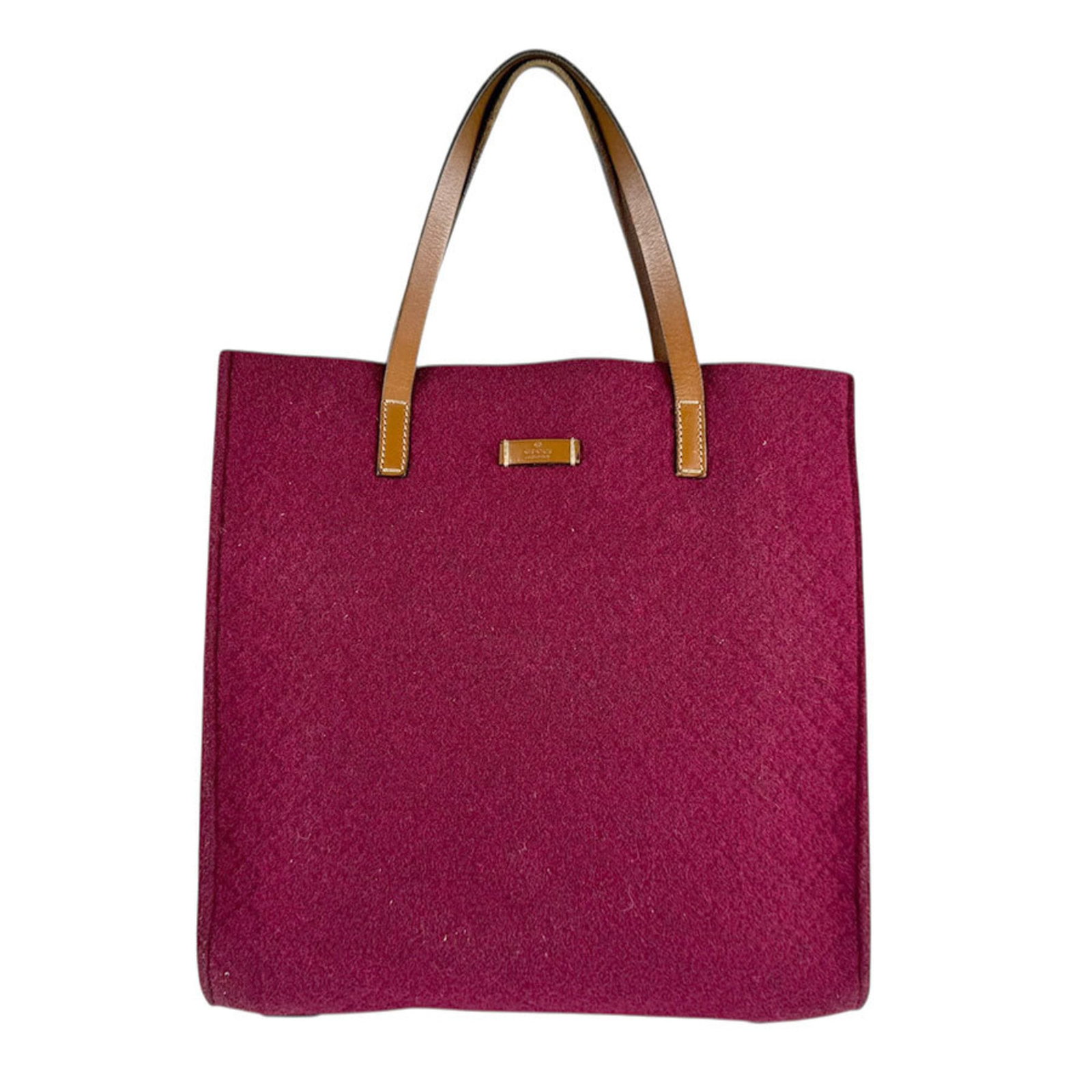 Felt Leather Gucci Handbag (1 of 5)