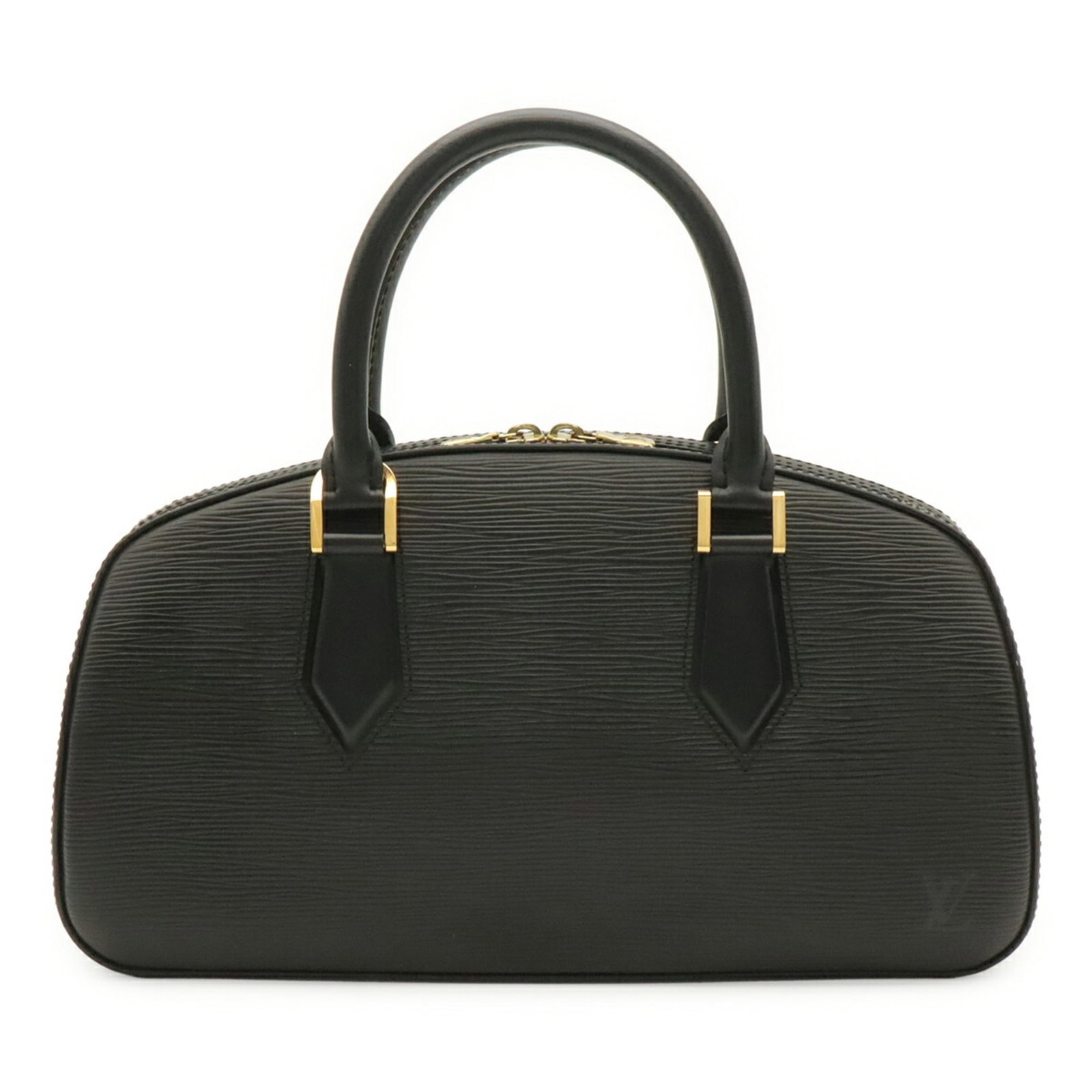 Epi Leather Louis Vuitton Handbag: Epi Leather Louis Vuitton Handbag Epi leather Louis Vuitton handbag in Noir, featuring the iconic monogram pattern and sleek design. Made from high-quality Epi leather, this handbag measures 18cm x 32