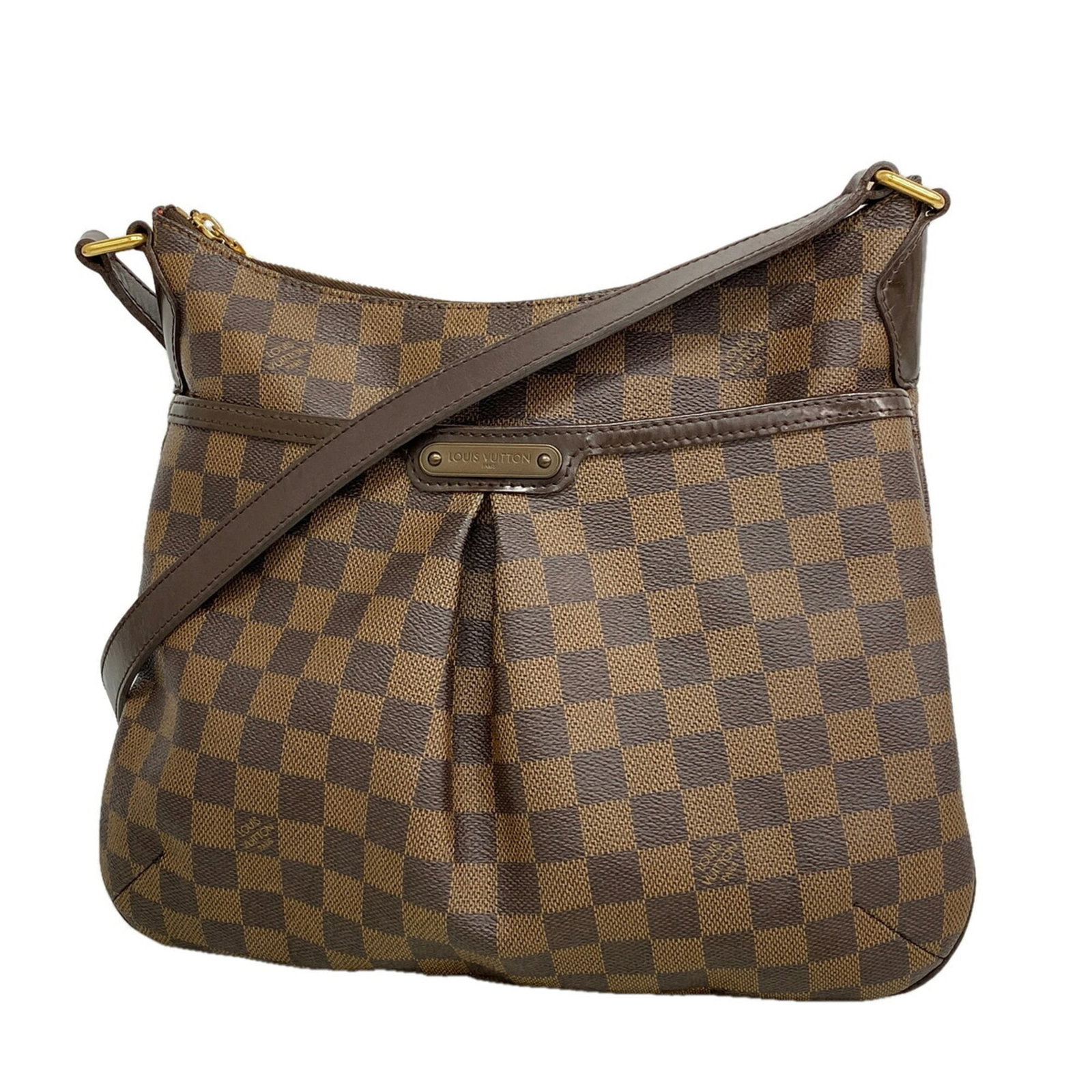 Shoulder Bag by Louis Vuitton: Shoulder Bag by Louis Vuitton Ebene leather shoulder bag with classic Louis Vuitton design, measuring 27cm x 32cm x 2.5cm. The timeless style and elegant proportions make it a versatile accessory for