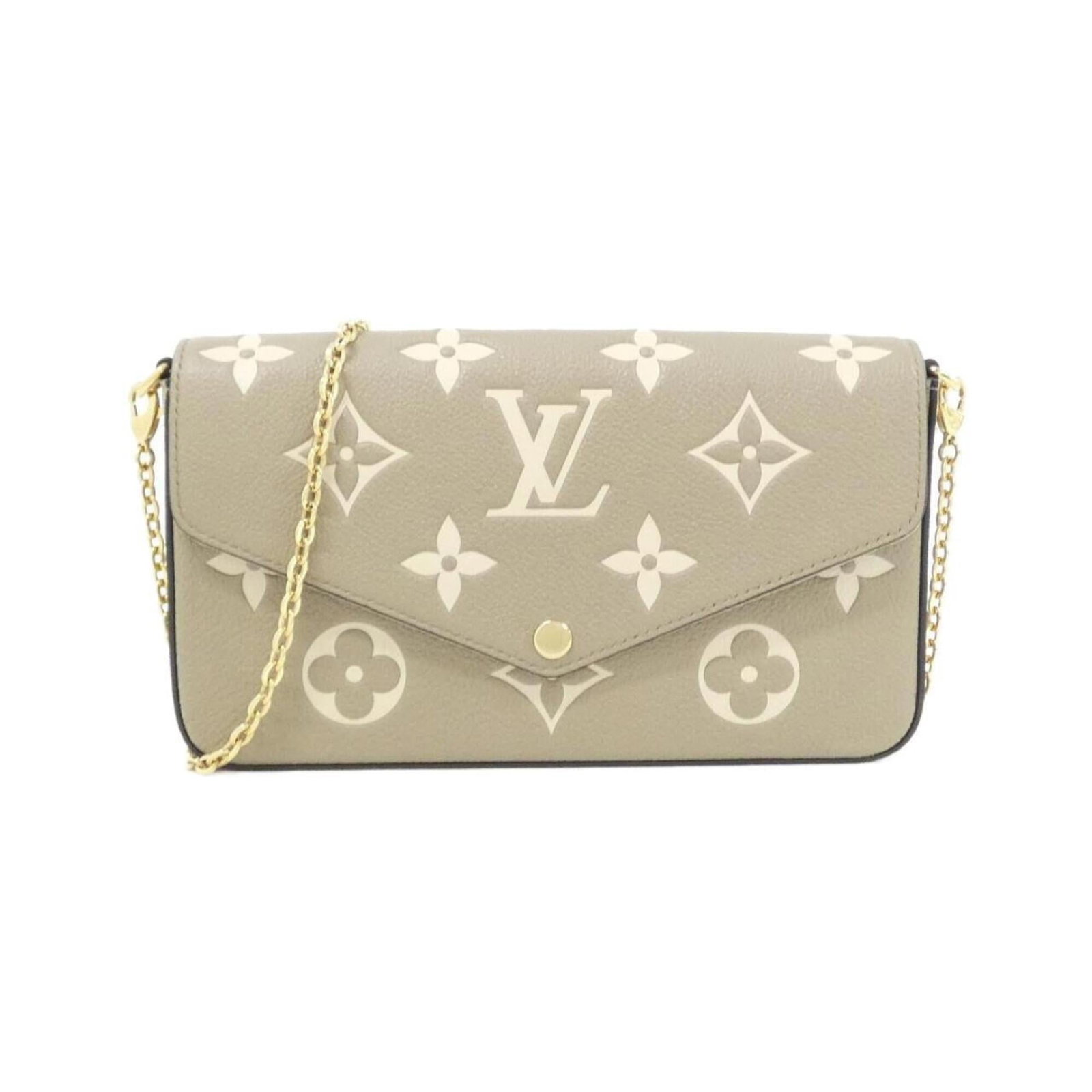 Leather Vuitton Bag Pochette Shoulder Louis: Leather Vuitton Bag Pochette Shoulder Louis This Louis Vuitton Pochette Shoulder bag features a classic design with a beige, Tourterelle color and high-quality calfskin leather. The bag measures 12cm 