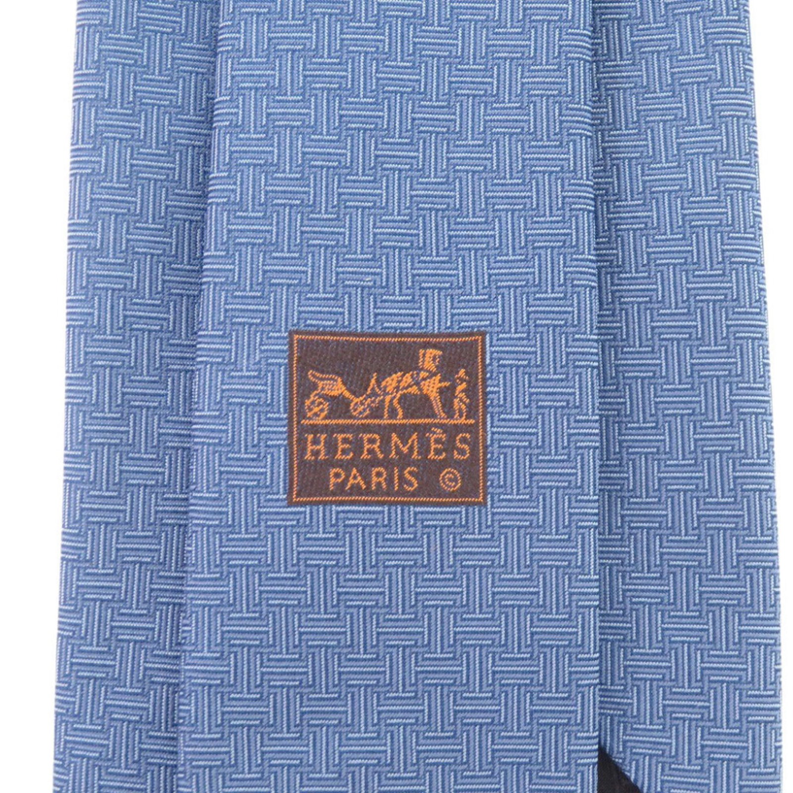 Silk Cravat Hermes - 5