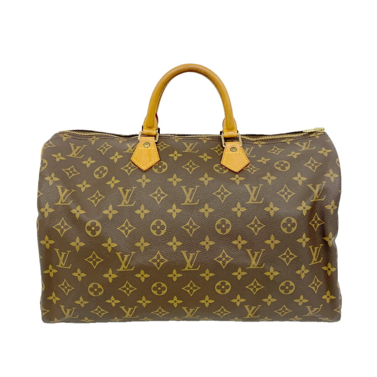 Handbag Louis Vuitton: Handbag Louis Vuitton Brown Louis Vuitton handbag with dimensions 25cm x 40cm x 19cm, designed for women, featuring a classic style and timeless design. The bag's signature monogram pattern adds a tou