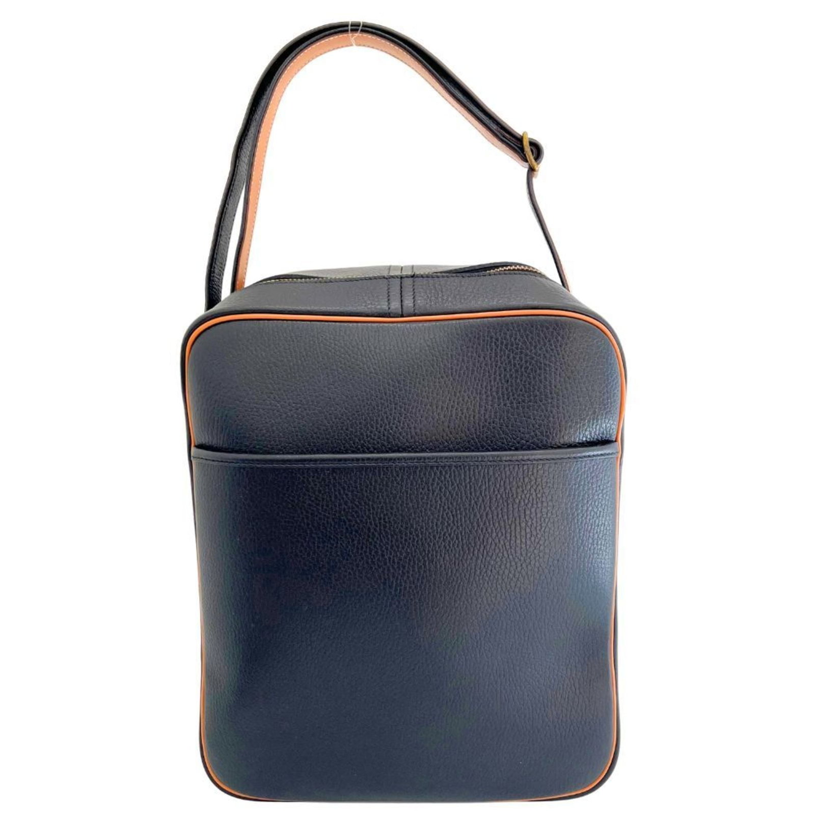 Ardennes Leather Hermes Shoulder Bag: Ardennes Leather Hermes Shoulder Bag Ardennes Leather Shoulder Bag by Hermes, crafted from high-quality Ardennes leather, features a sleek black or brown design with an open outer pocket. Measuring 35
