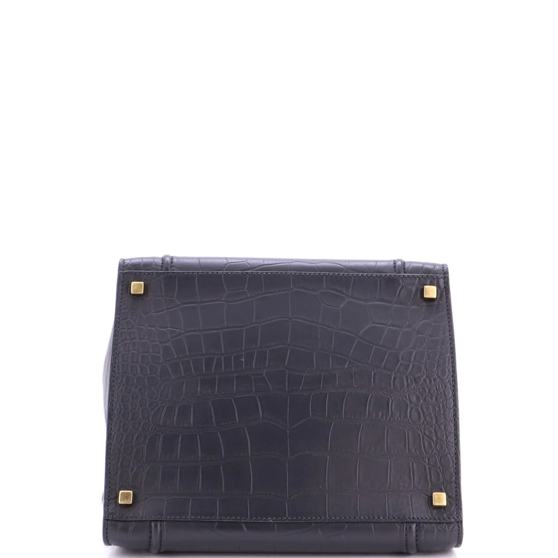 Crocodile Leather Embossed Medium Celine Phantom Bag - 4