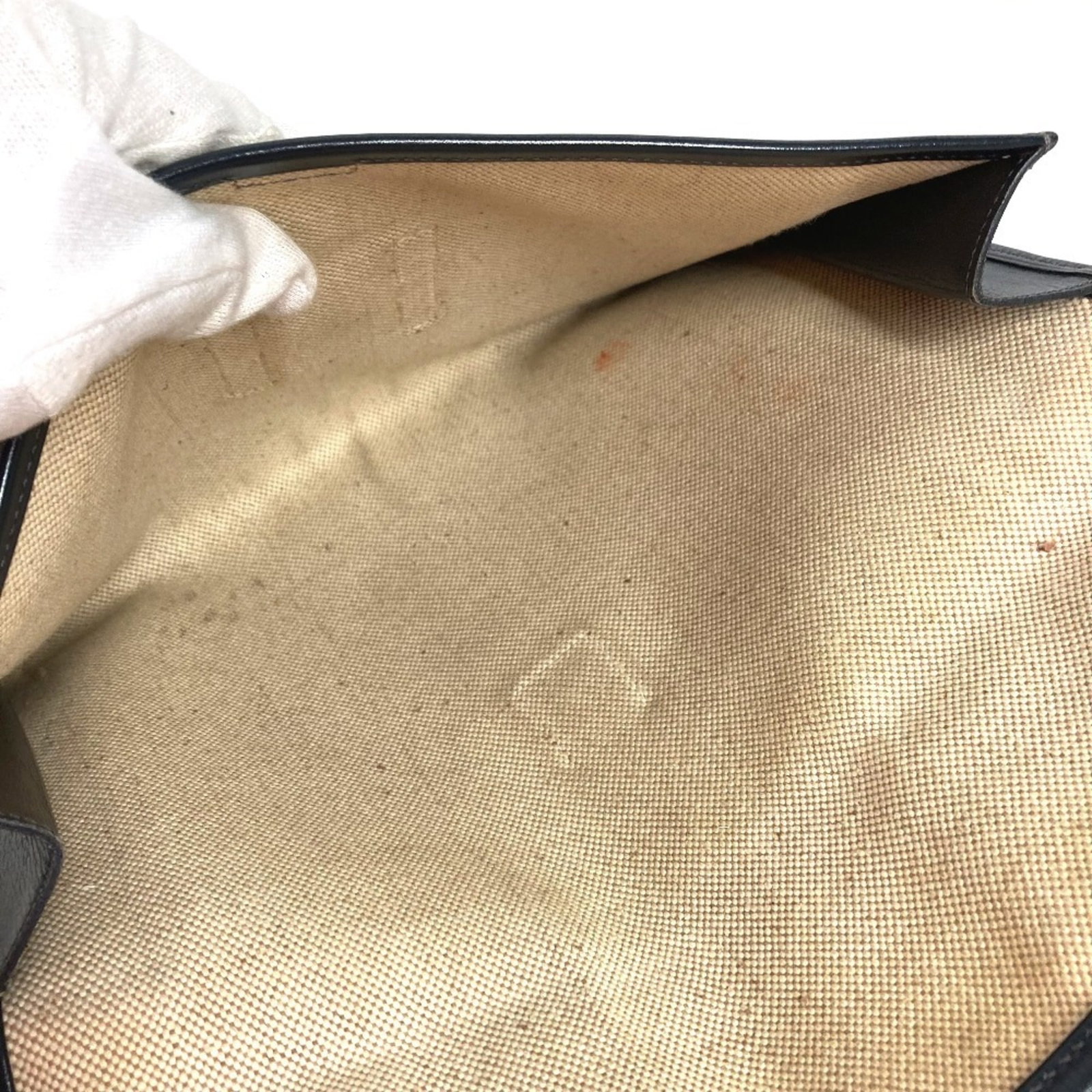 Calf Leather Bag Box Clutch Hermes - 13