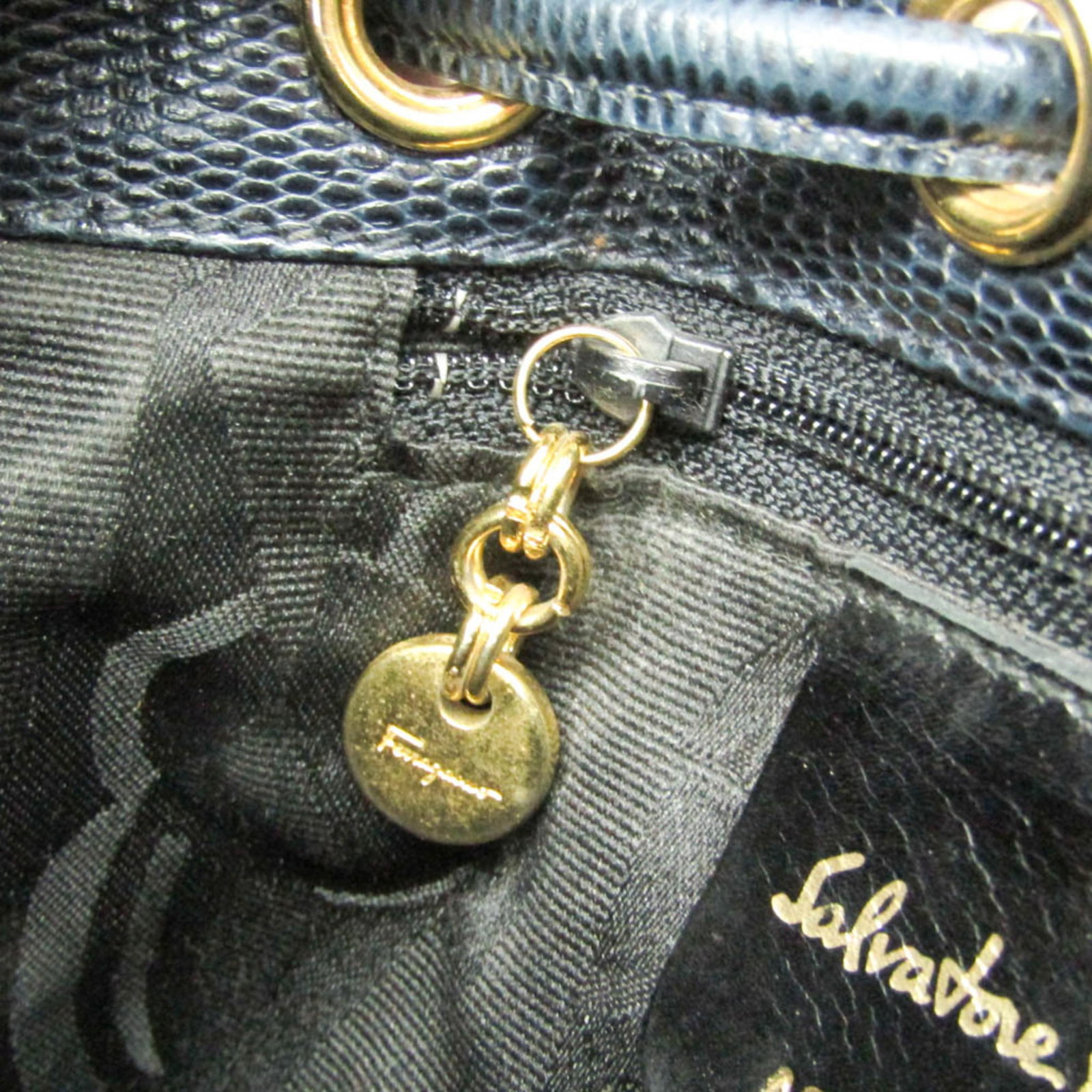 Ferragamo Leather Backpack - 12