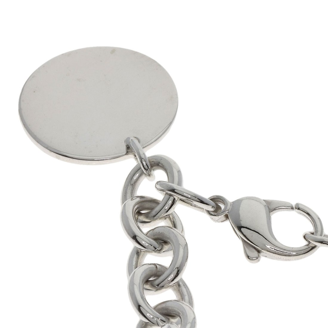 Return Tiffany Round Silver Bracelet - 3