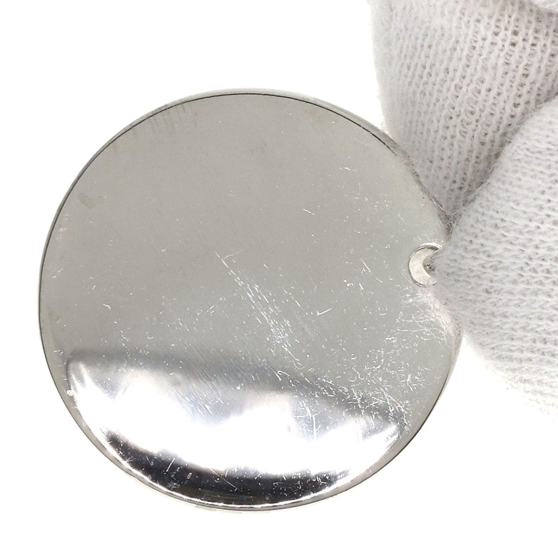 Return Tiffany Round Silver Bracelet - 8
