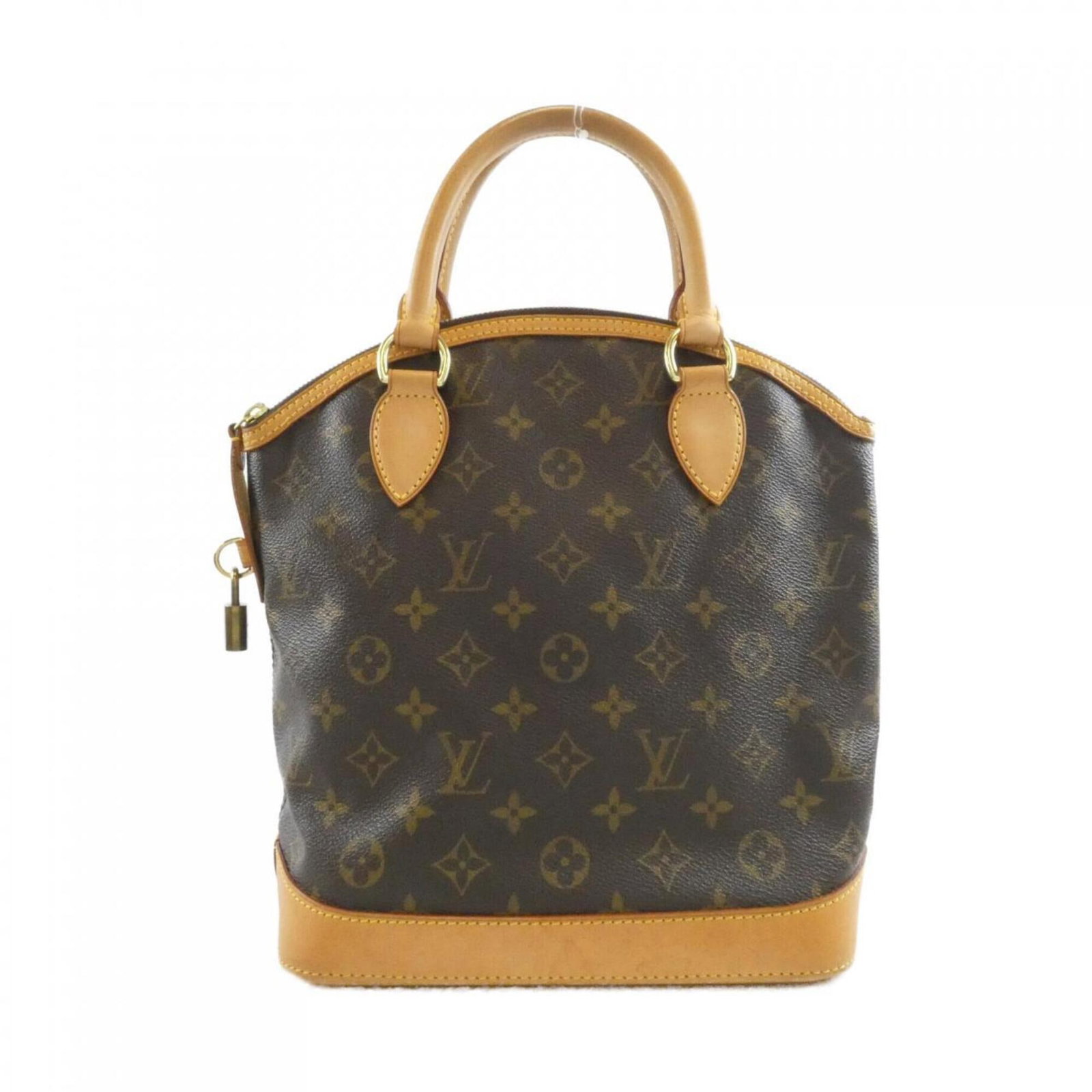 Louis Vuitton Handbag Coated Canvas: Louis Vuitton Handbag Coated Canvas Coated canvas construction provides a durable and stylish finish for this Louis Vuitton handbag, available in a rich brown color. Measuring 28cm x 24cm x 11cm, it
