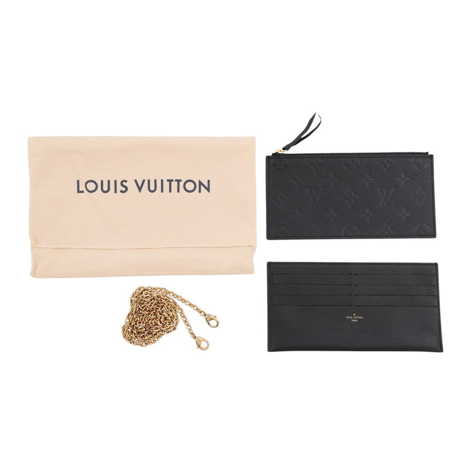 Vuitton Monogram Empreinte Chain Wallet Shoulder - 12