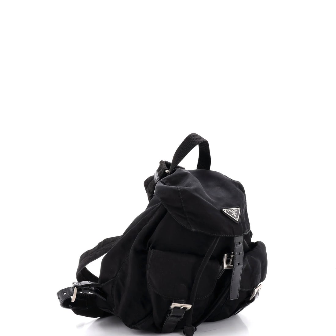 Backpack Tessuto Small Double Front Prada - 2