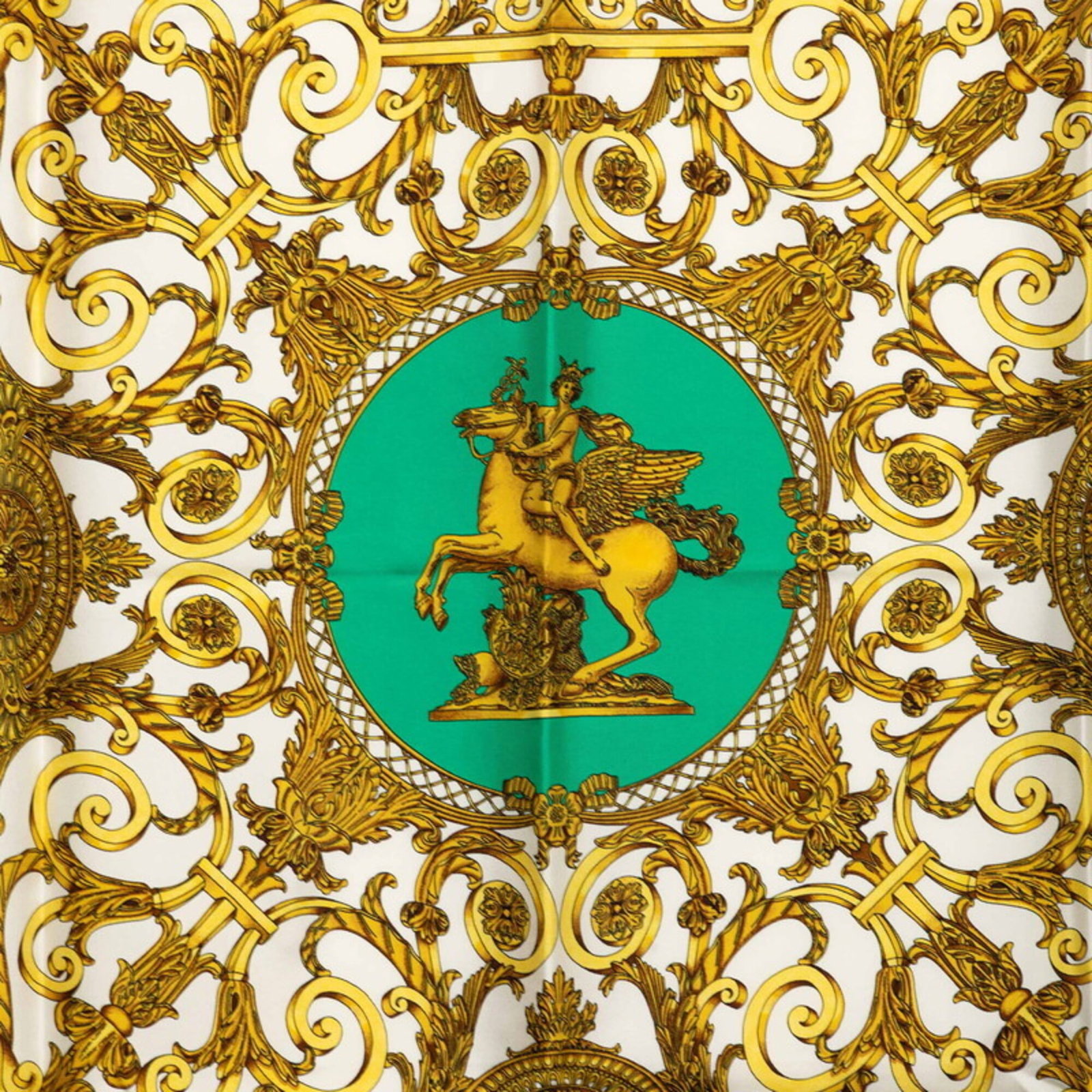 Silk Hermes Scarf - 3