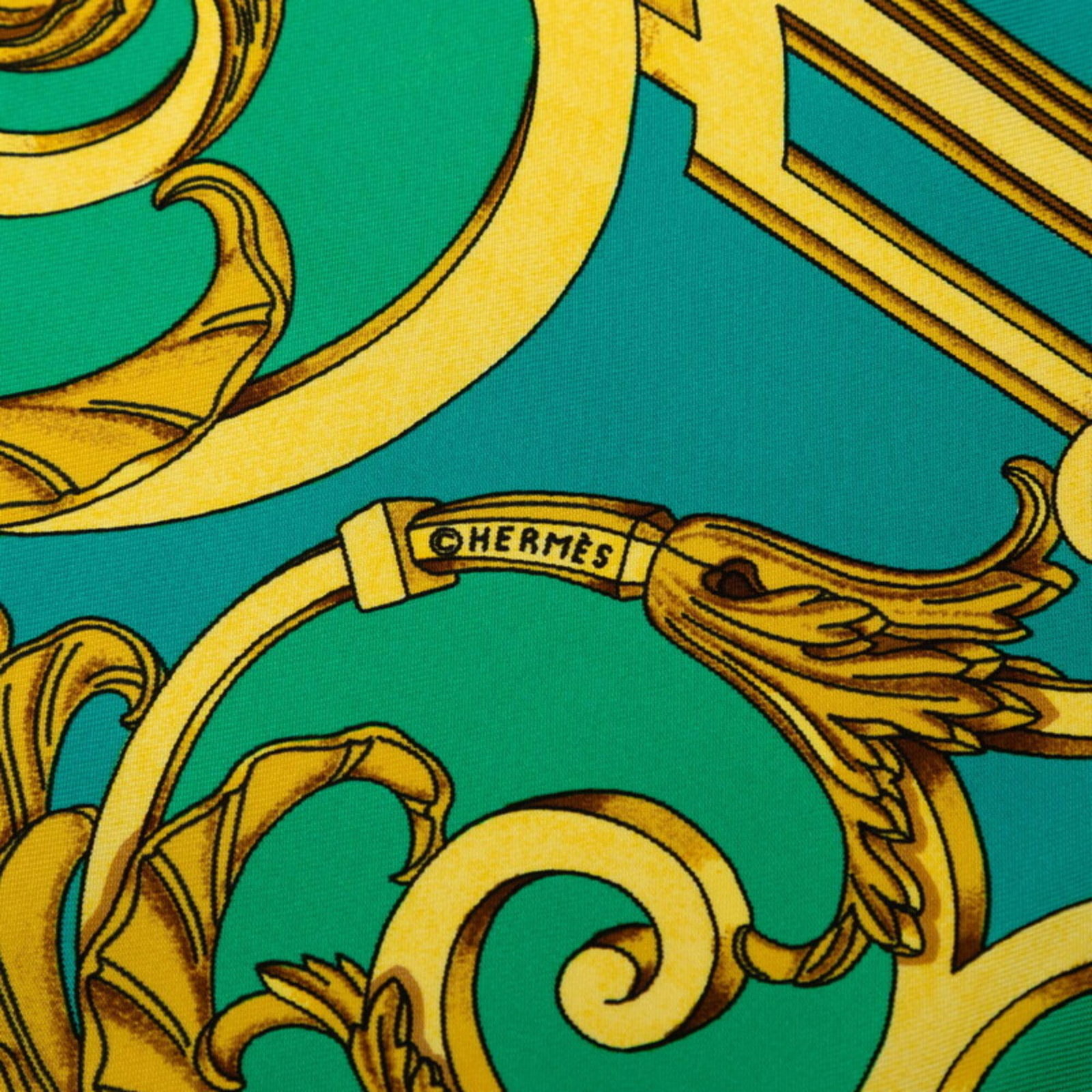 Silk Hermes Scarf - 7