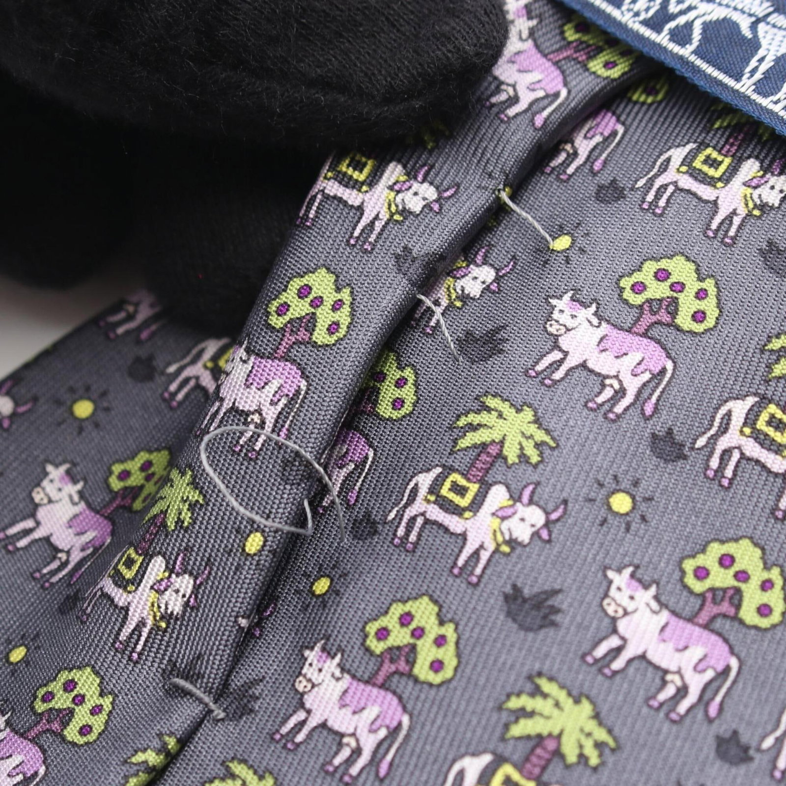 Silk Cravat Hermes - 6