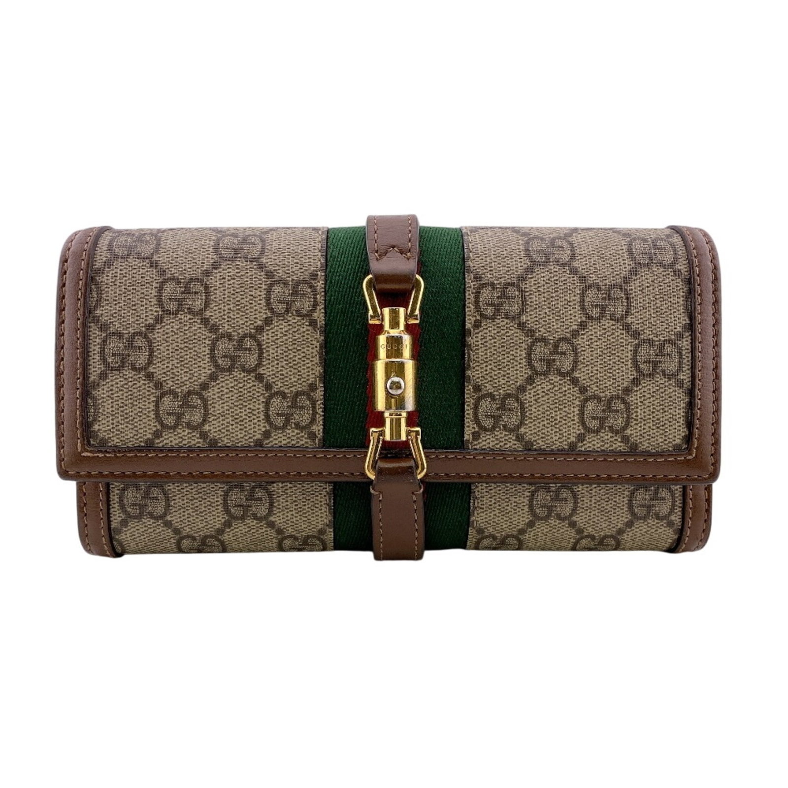 Gucci Long Wallet (Bi-Fold) Leather: Gucci Long Wallet (Bi-Fold) Leather The Gucci Long Wallet (Bi-Fold) Leather is a sleek and stylish accessory, featuring a classic bi-fold design with a signature Gucci logo. Made from high-quality