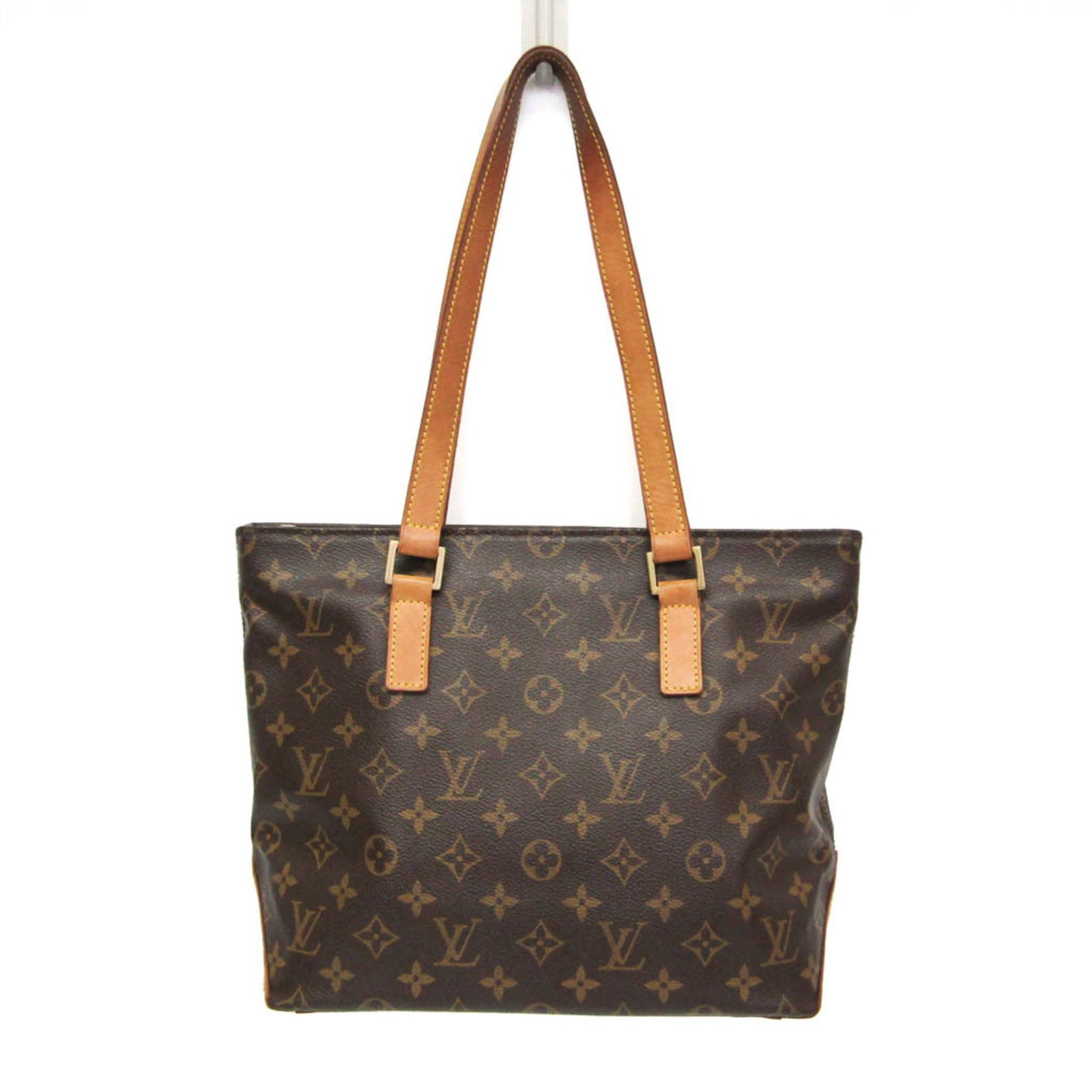 Louis Vuitton Monogram Tote: Louis Vuitton Monogram Tote The Louis Vuitton Monogram Cabas Piano Tote is a stylish and functional bag with a classic design. Featuring the iconic Monogram pattern in brown, this Cabas Piano model