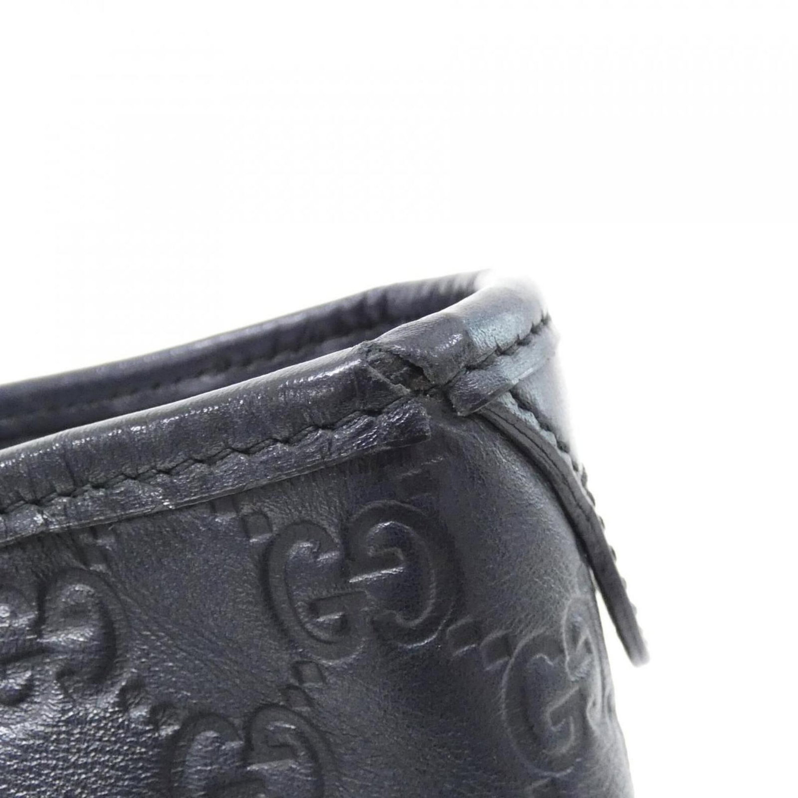 Handbag Leather Gucci - 5