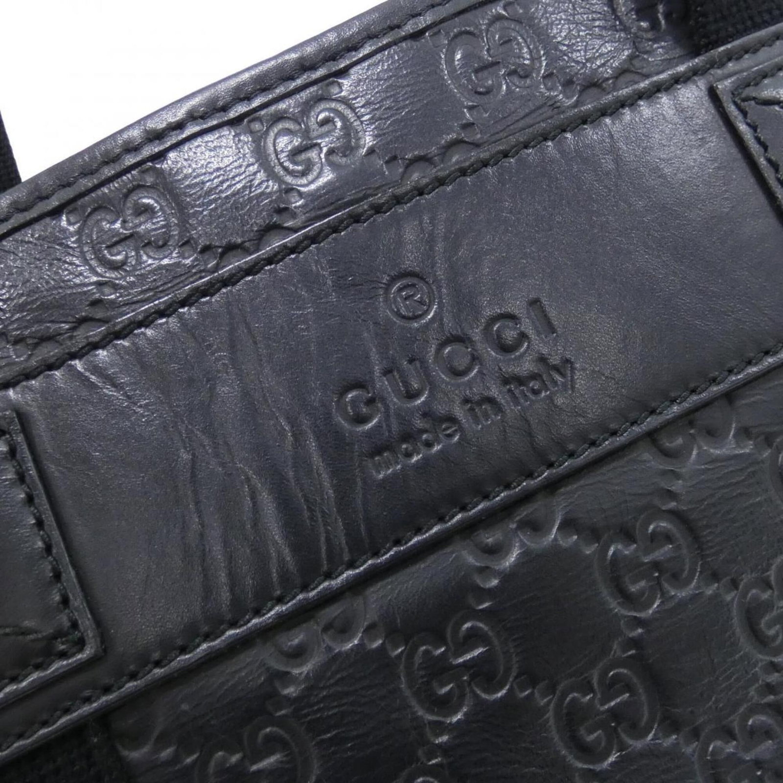 Handbag Leather Gucci - 6