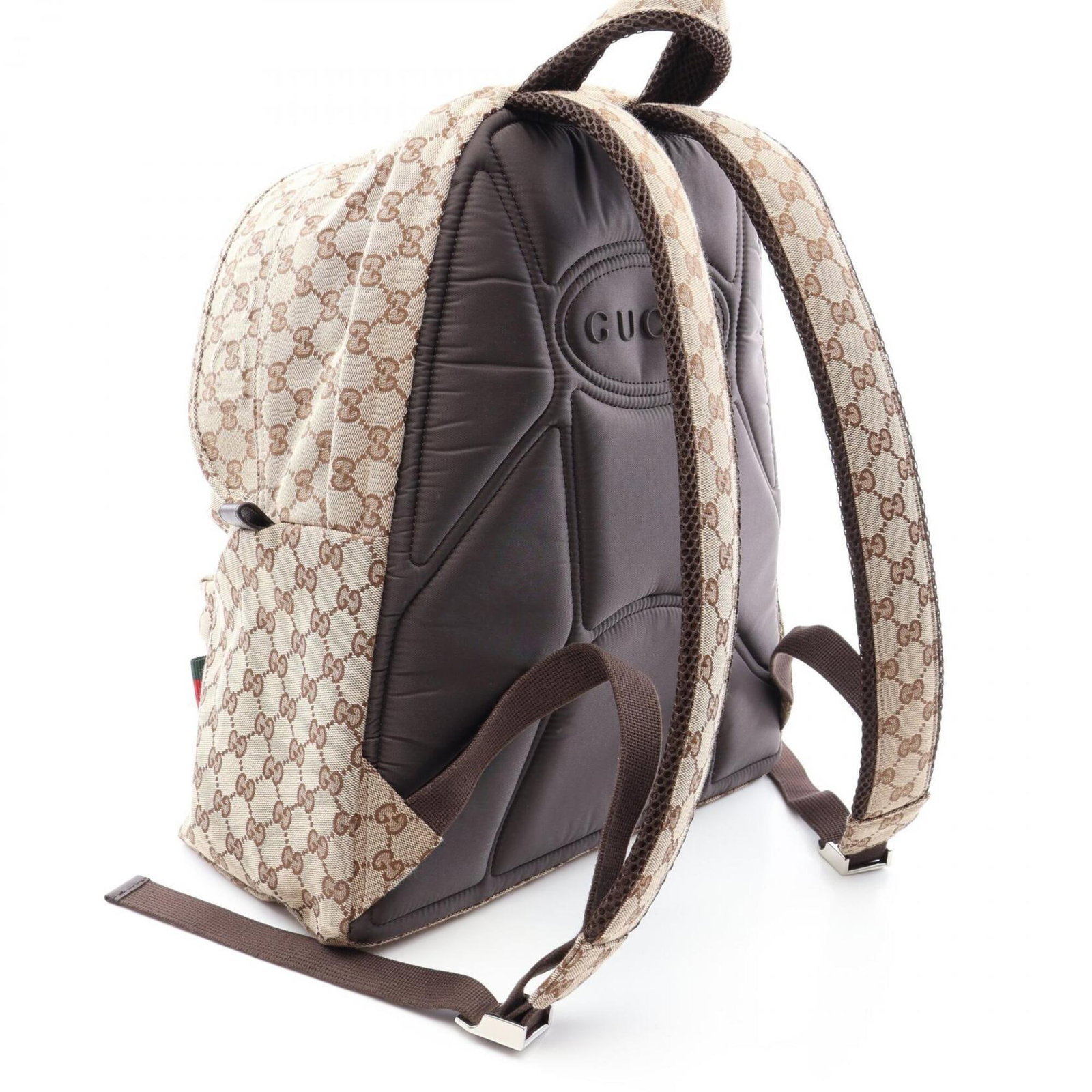 Canvas Leather Gucci Backpack - 2