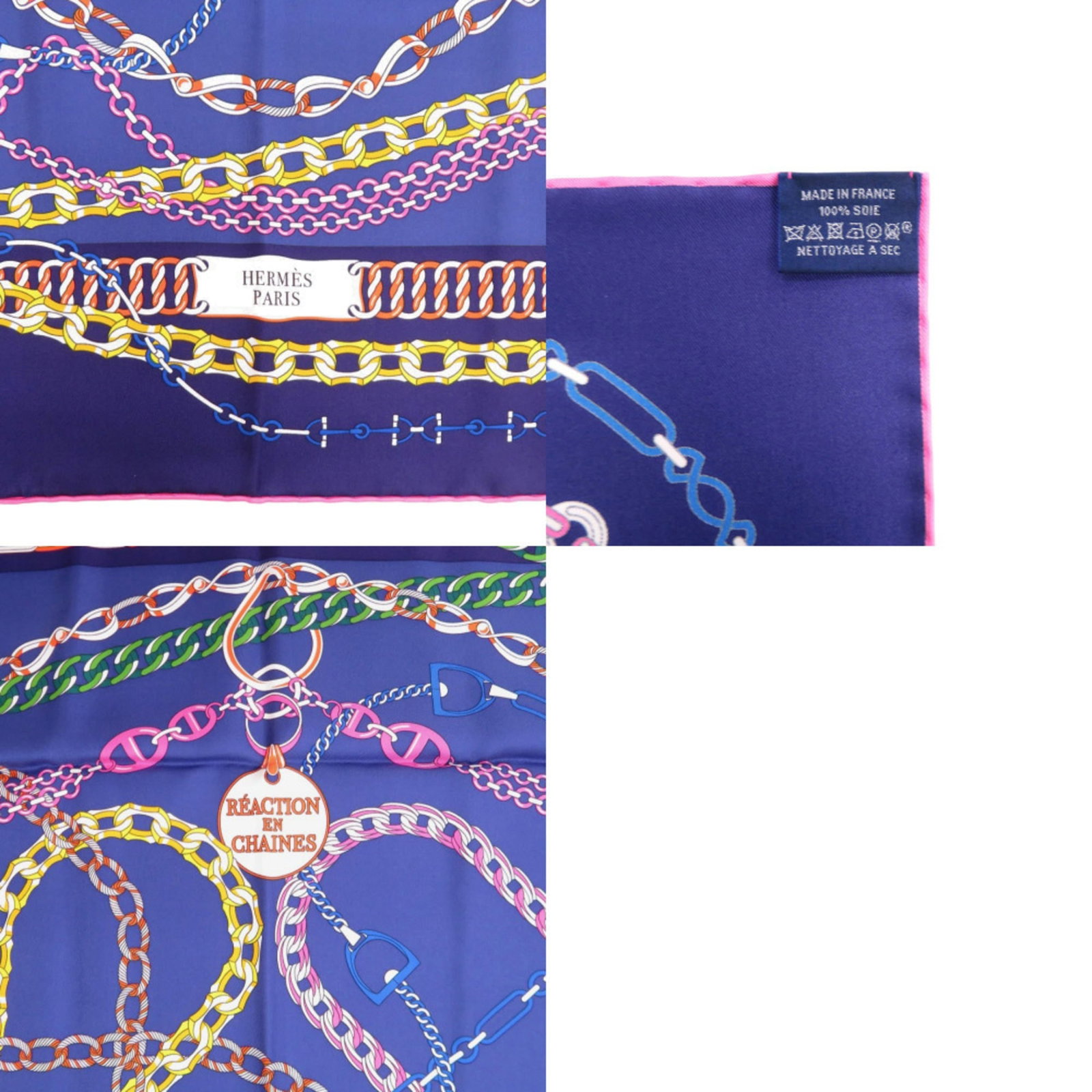 Silk Hermes Scarf - 3