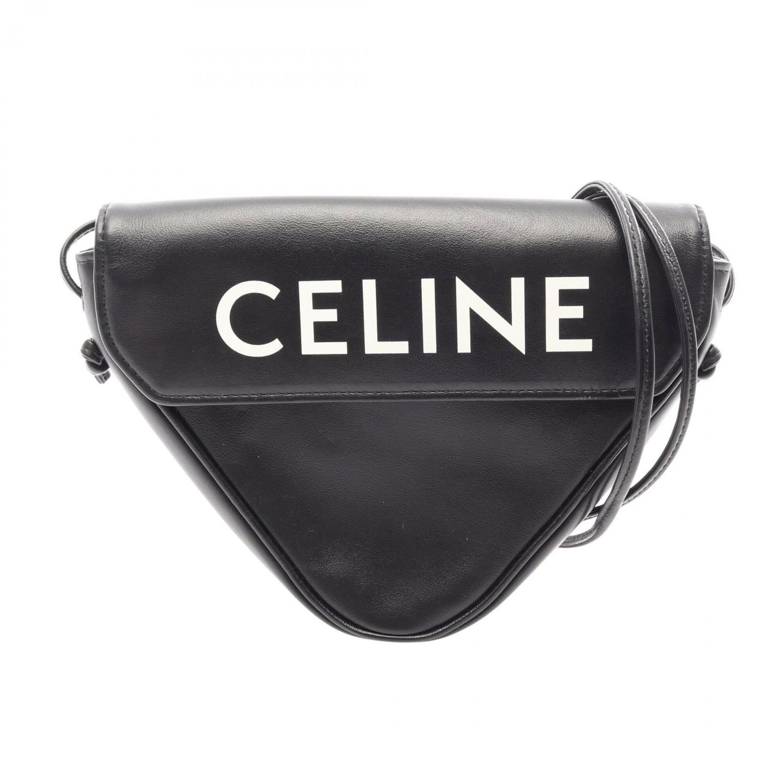 Handbag Leather Shoulder Bag Celine: Handbag Leather Shoulder Bag Celine Black leather shoulder bag from Celine, measuring 15cm x 20cm x 3cm. The bag's sleek design and premium leather construction make it a stylish and versatile accesso