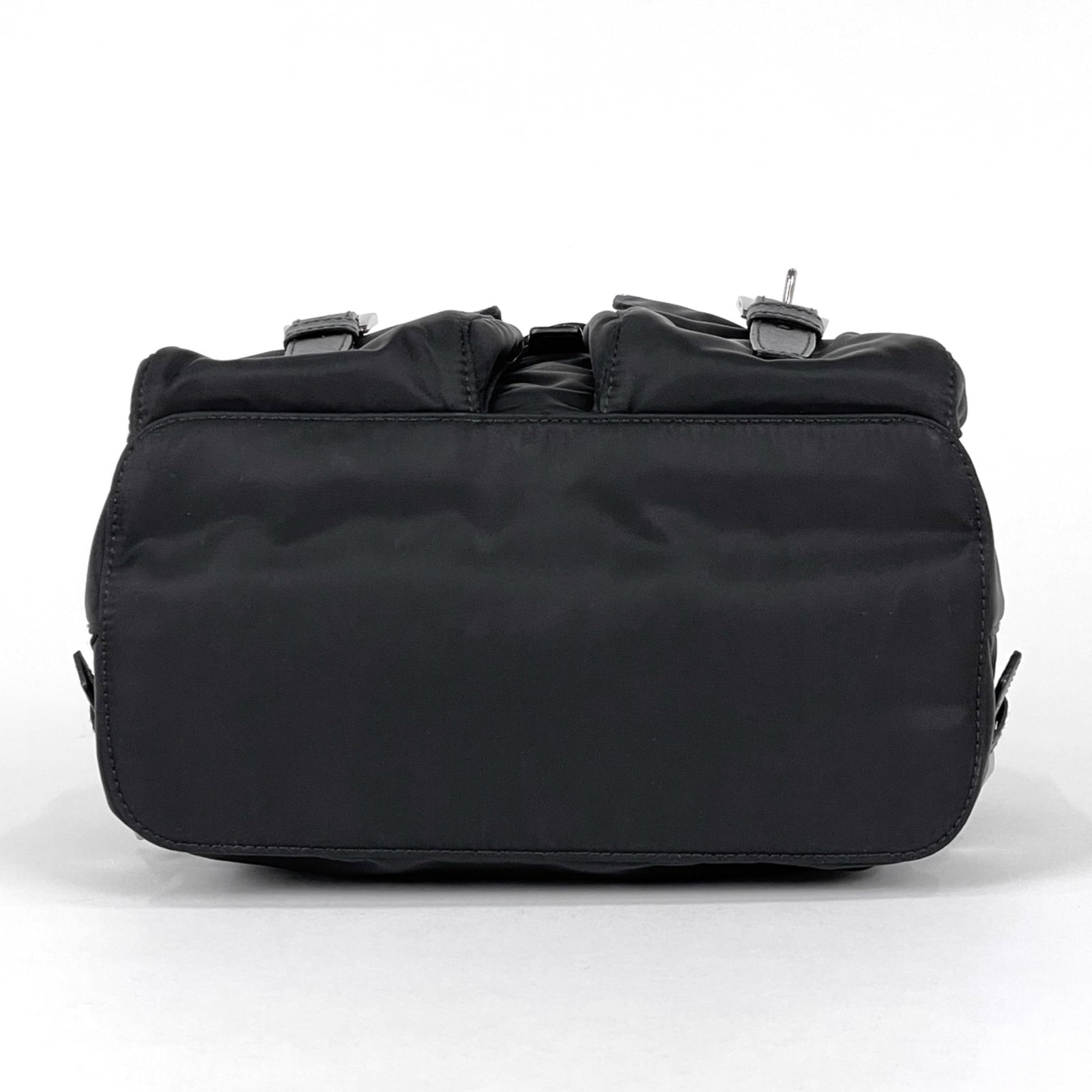 Backpack Nylon Leather Prada - 3