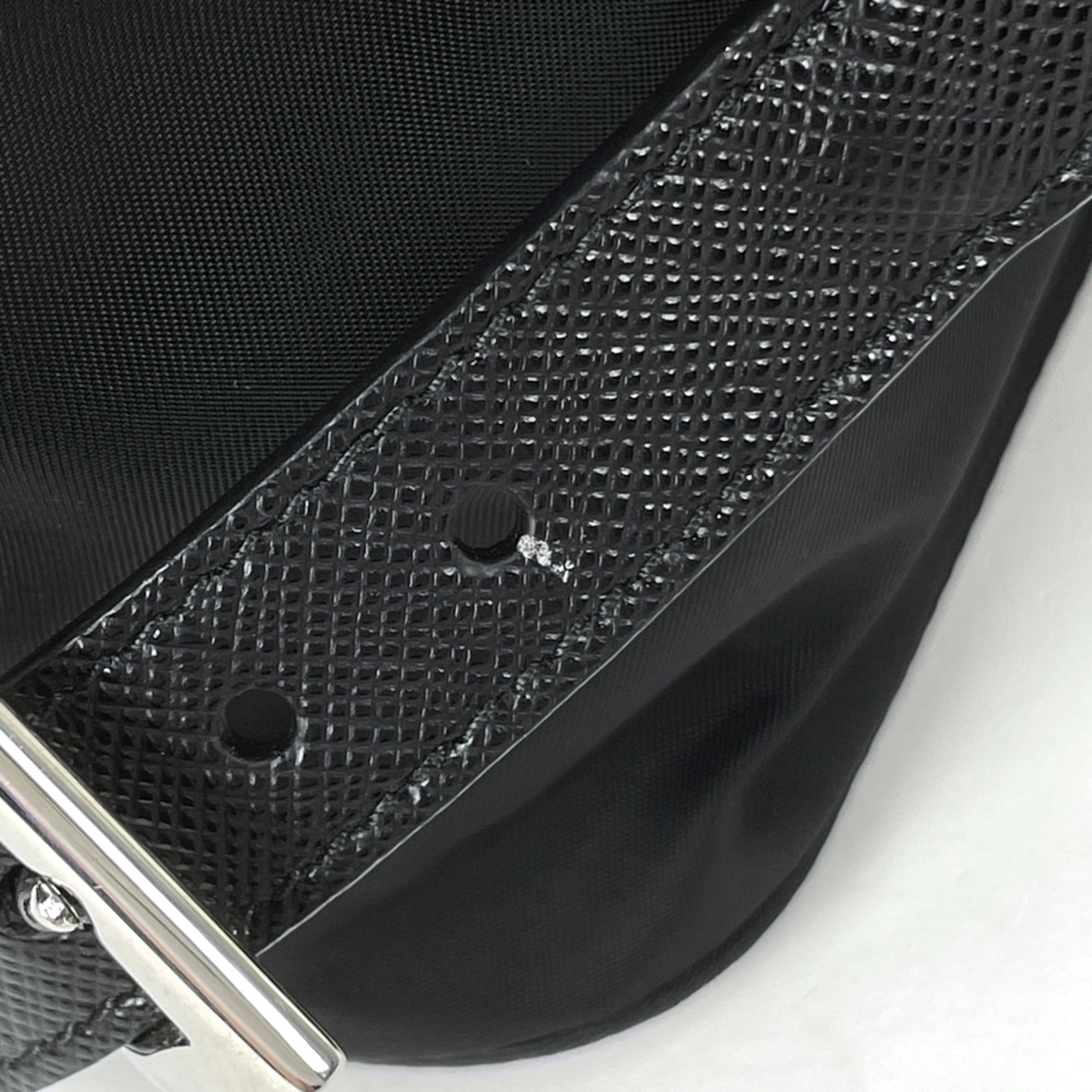 Backpack Nylon Leather Prada - 5