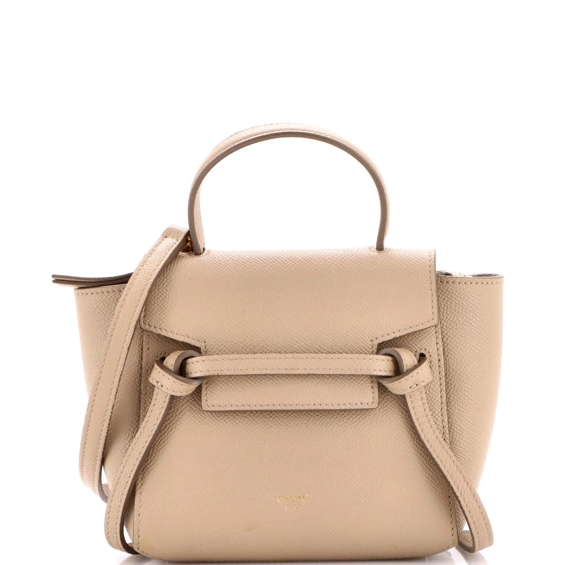 Pico Textured Leather Belt Bag Celine: Pico Textured Leather Belt Bag Celine Pico Textured Leather Belt Bag Celine - A Neutral and Timeless Shoulder Bag. This pristine belt bag features a textured leather exterior in a neutral color,