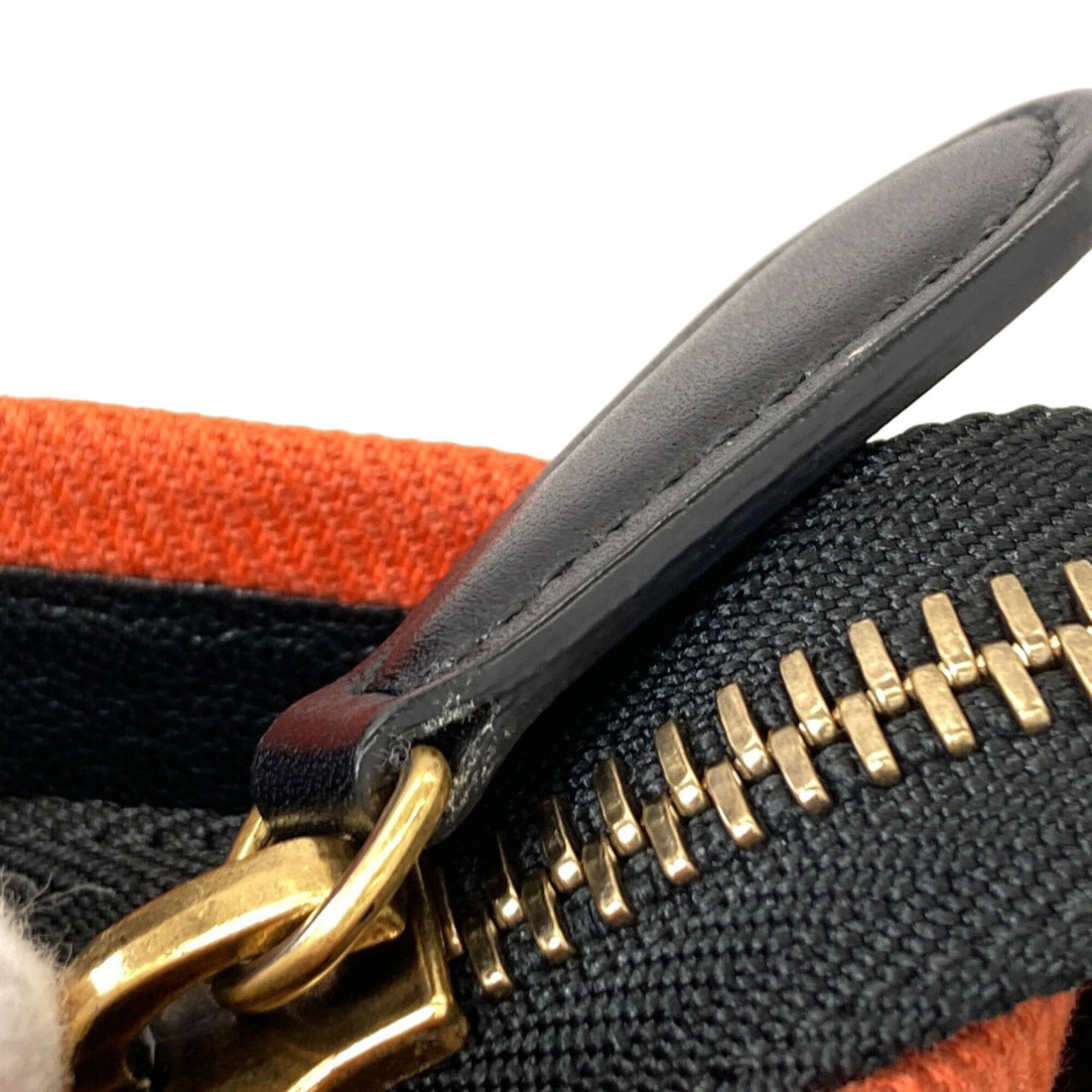 Handbag Canvas Leather - 11