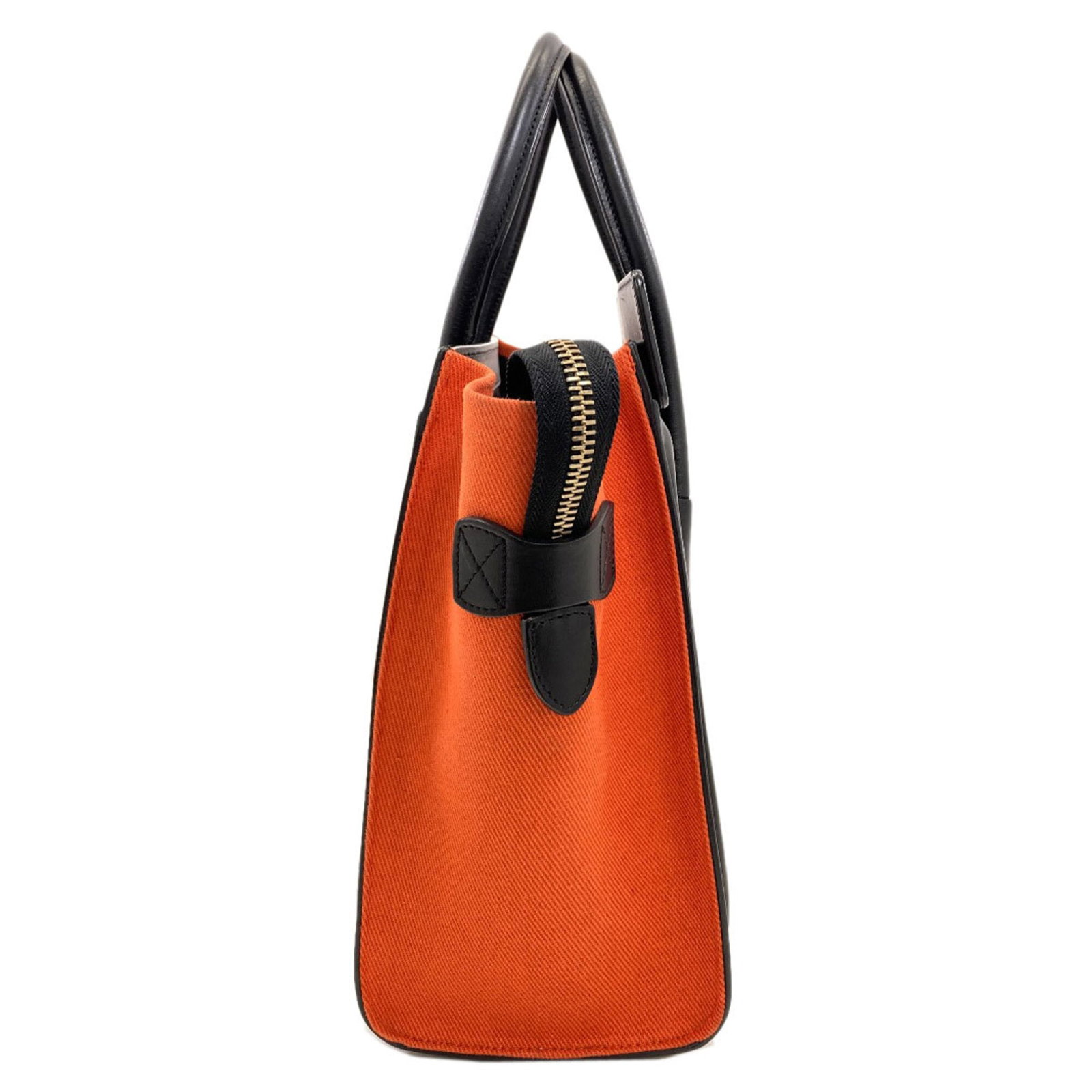 Handbag Canvas Leather - 3