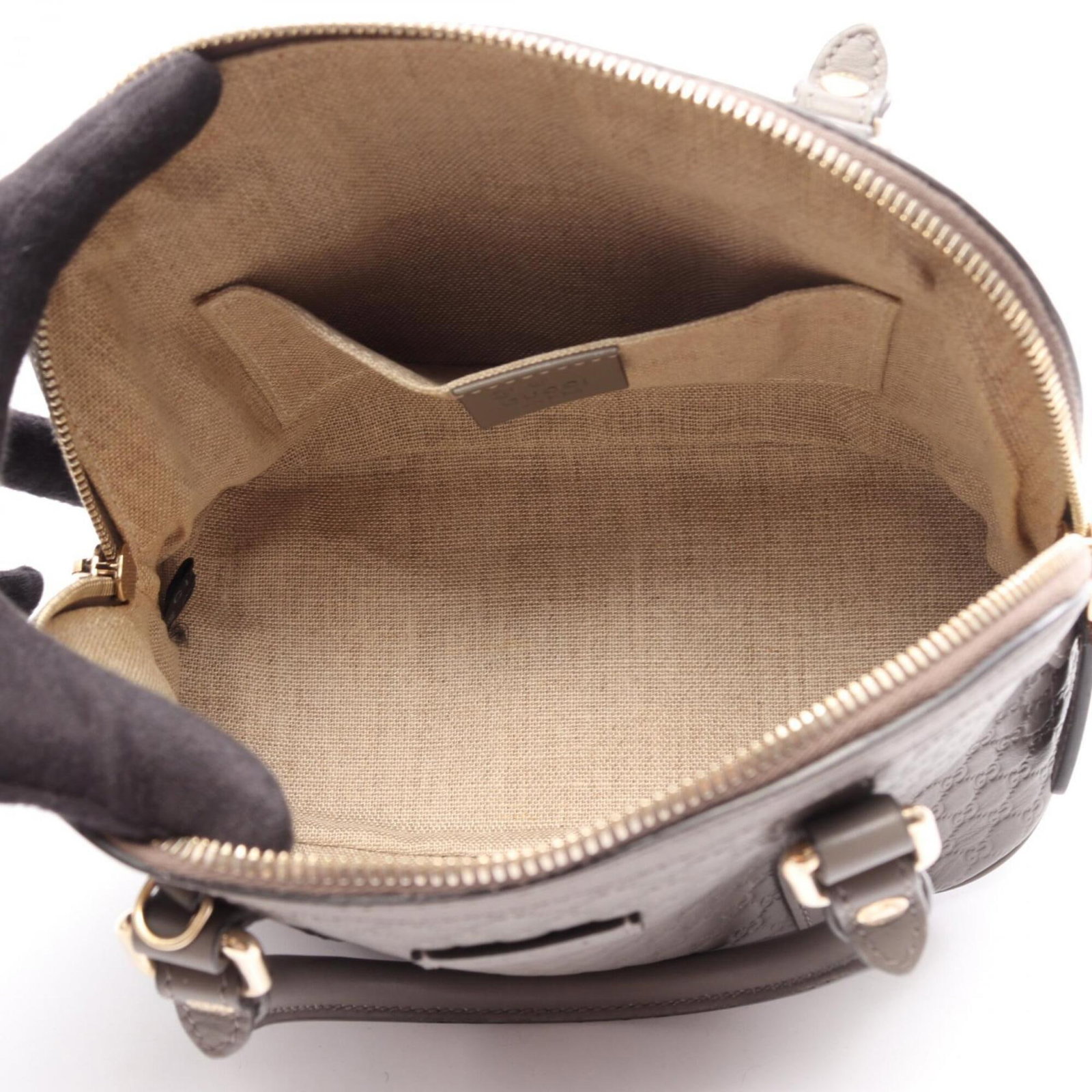 Handbag Leather Gucci - 3