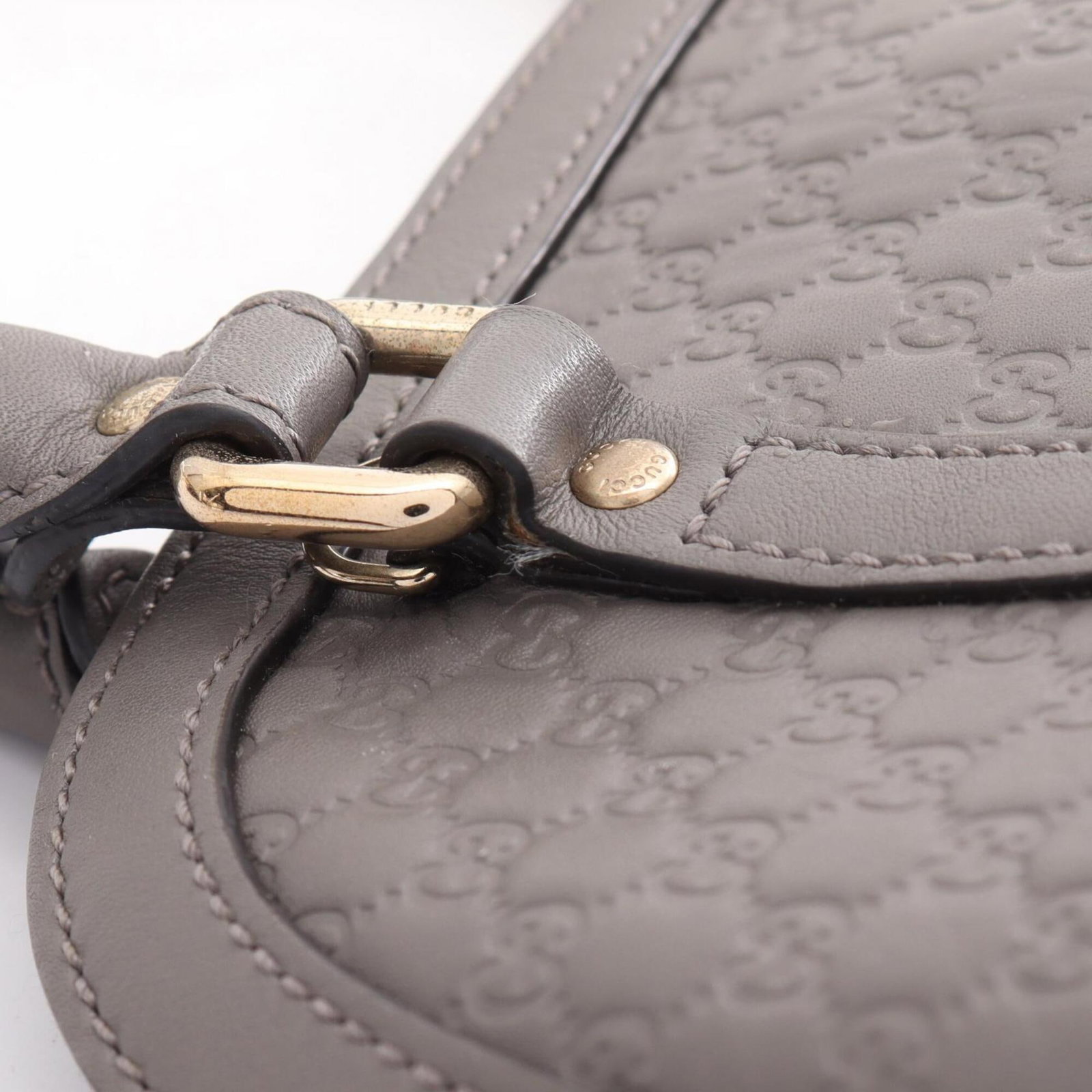 Handbag Leather Gucci - 9