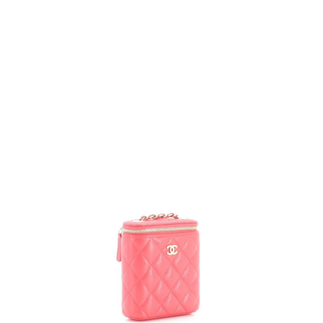 Chanel Classic Vertical Quilted Caviar Mini Case - 3