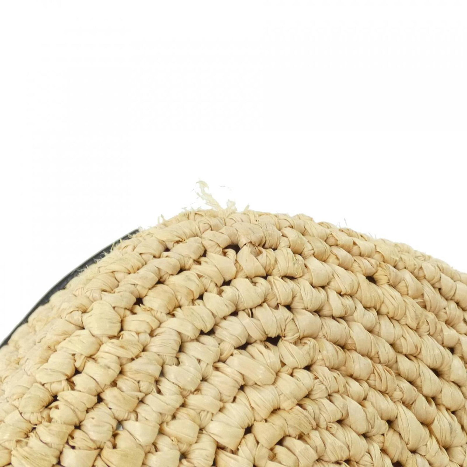 Shoulder Bag Raffia Canvas Loewe - 3